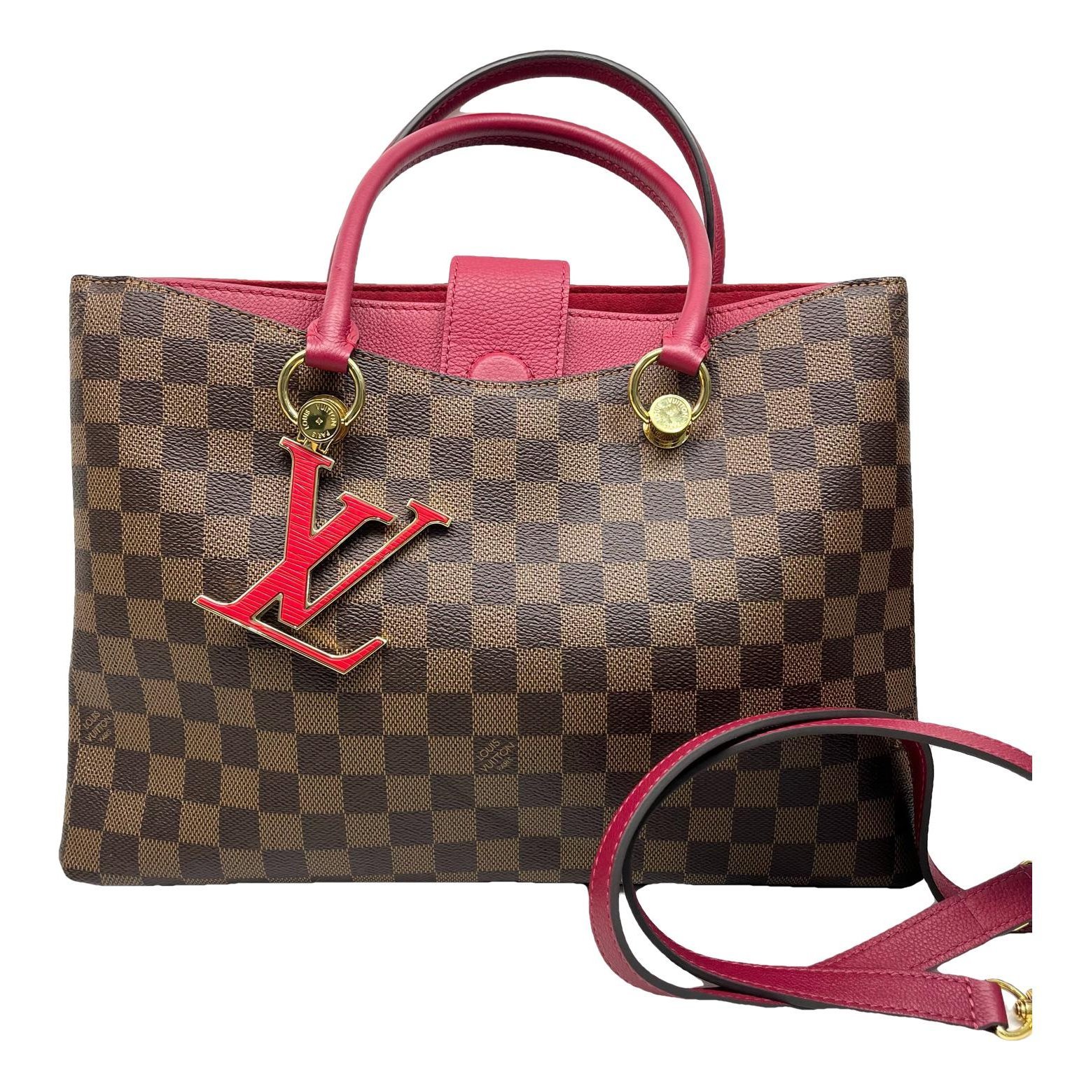 LV Riverside leather handbag