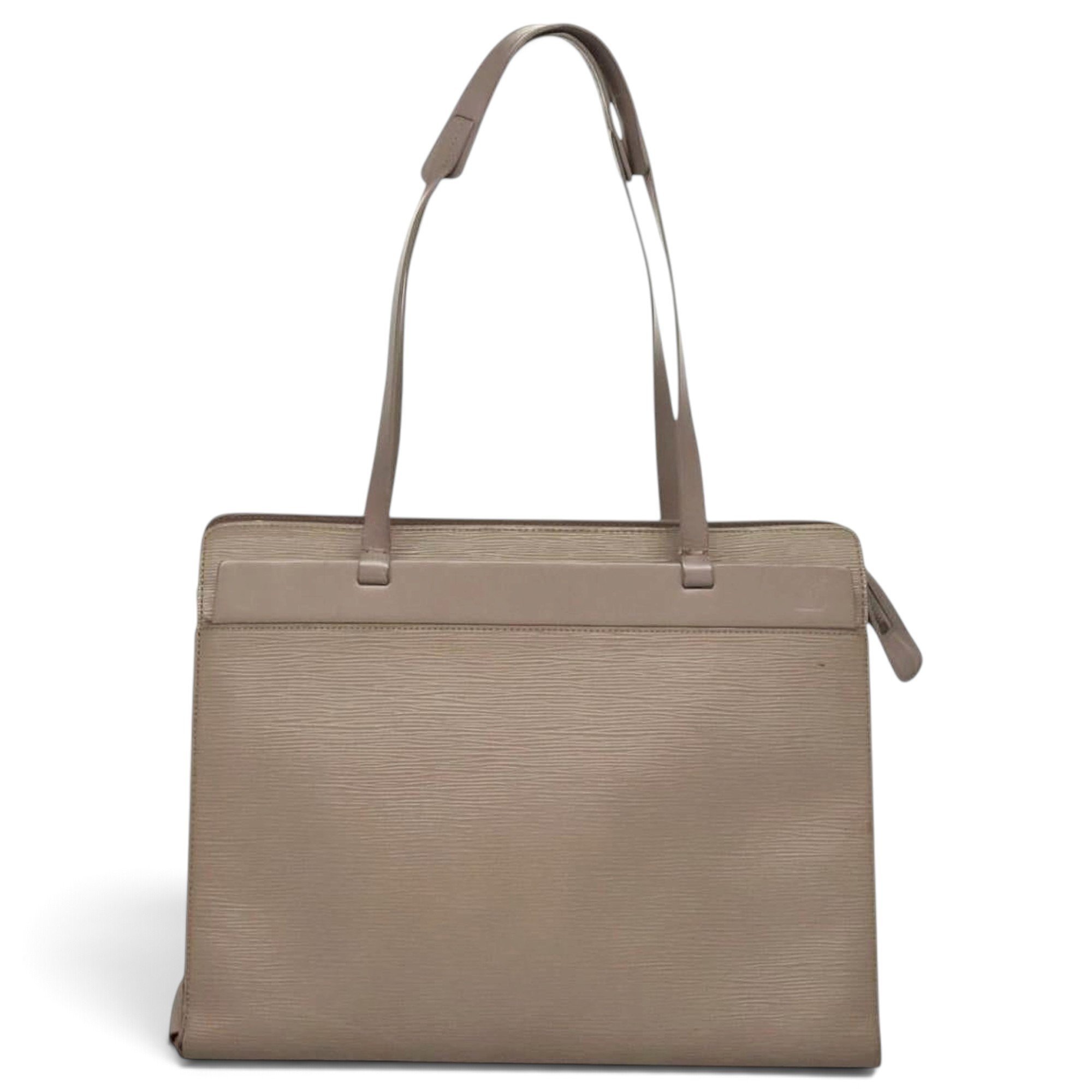 Croisette leather tote