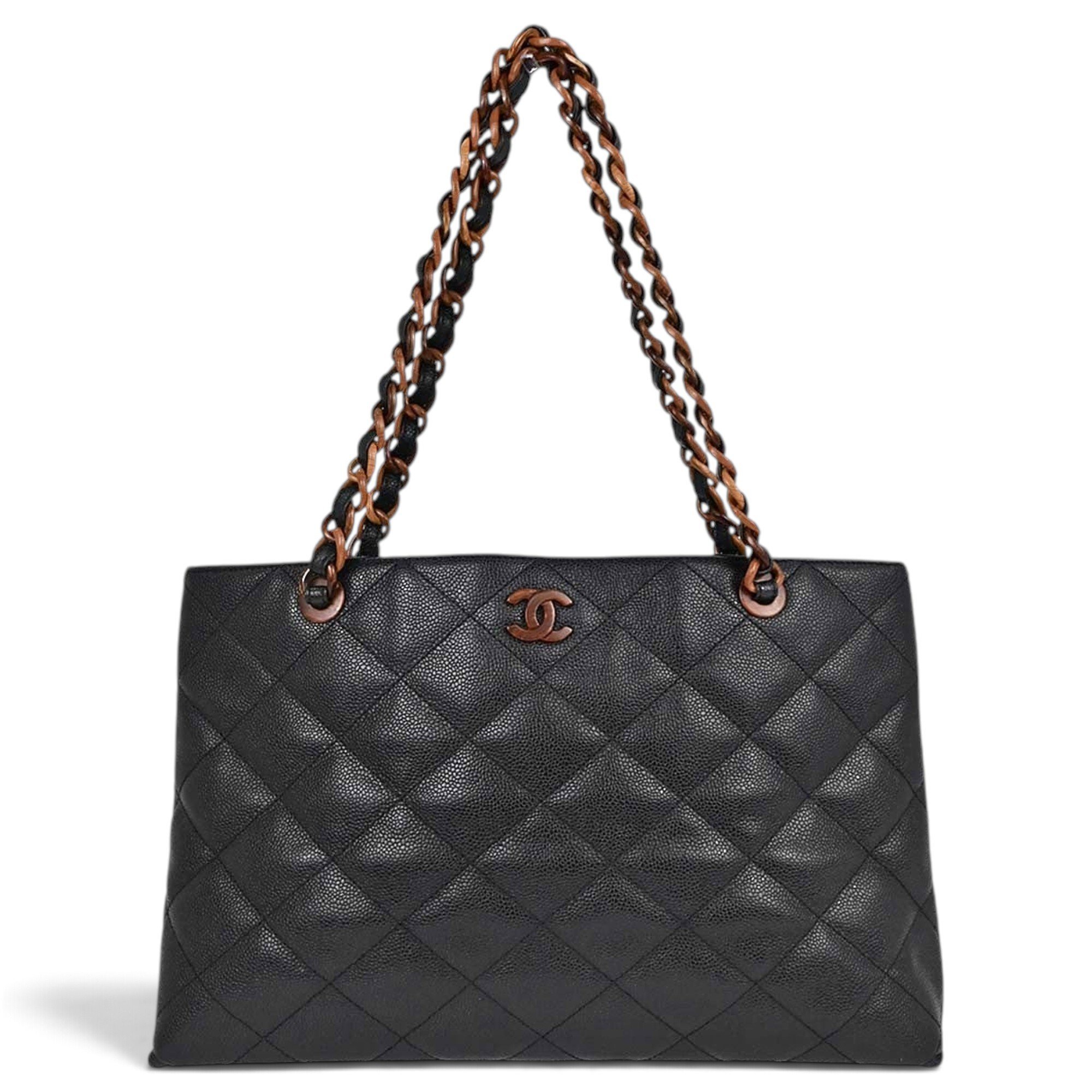 Leather tote