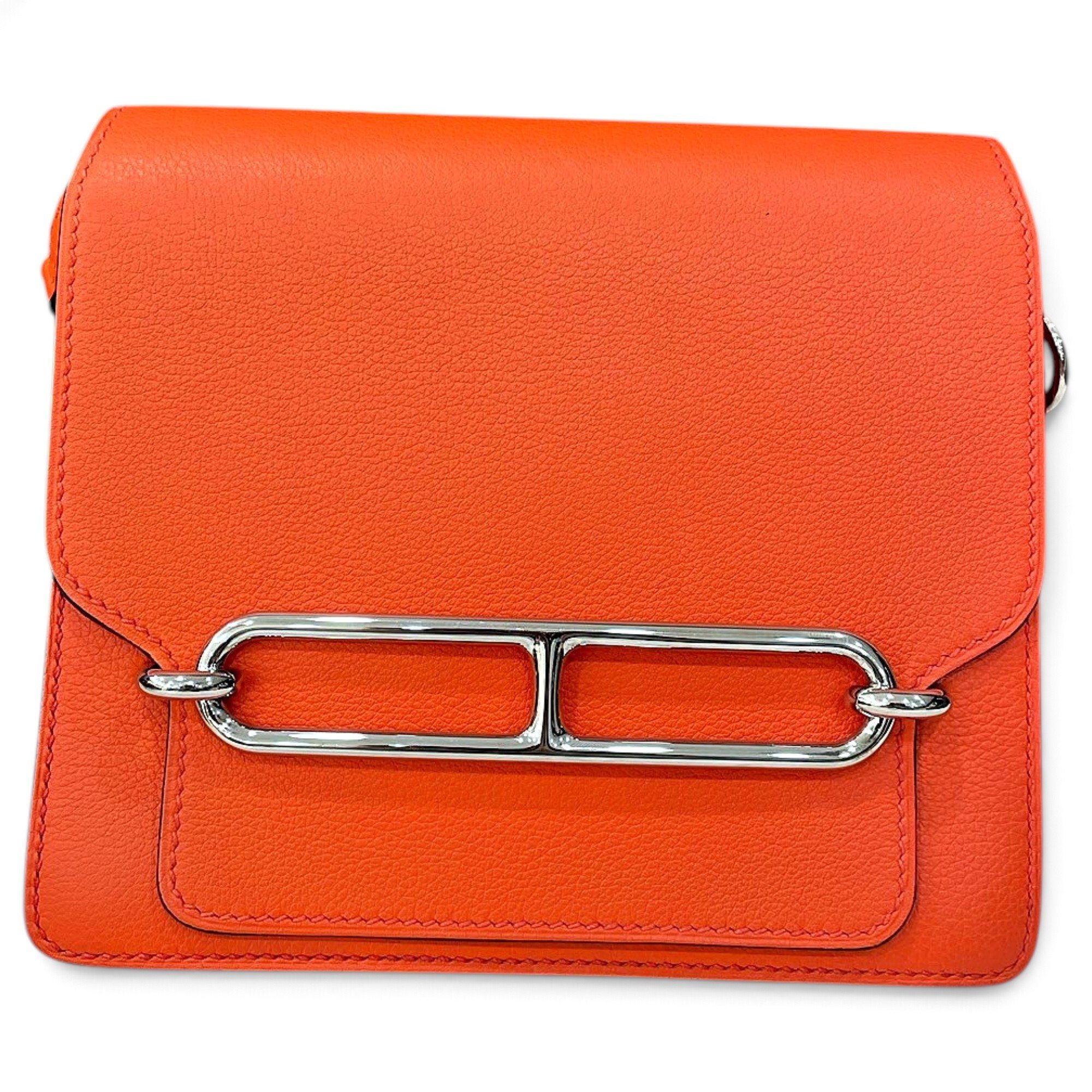 Hermes Roulis Handbag Orange 4081
