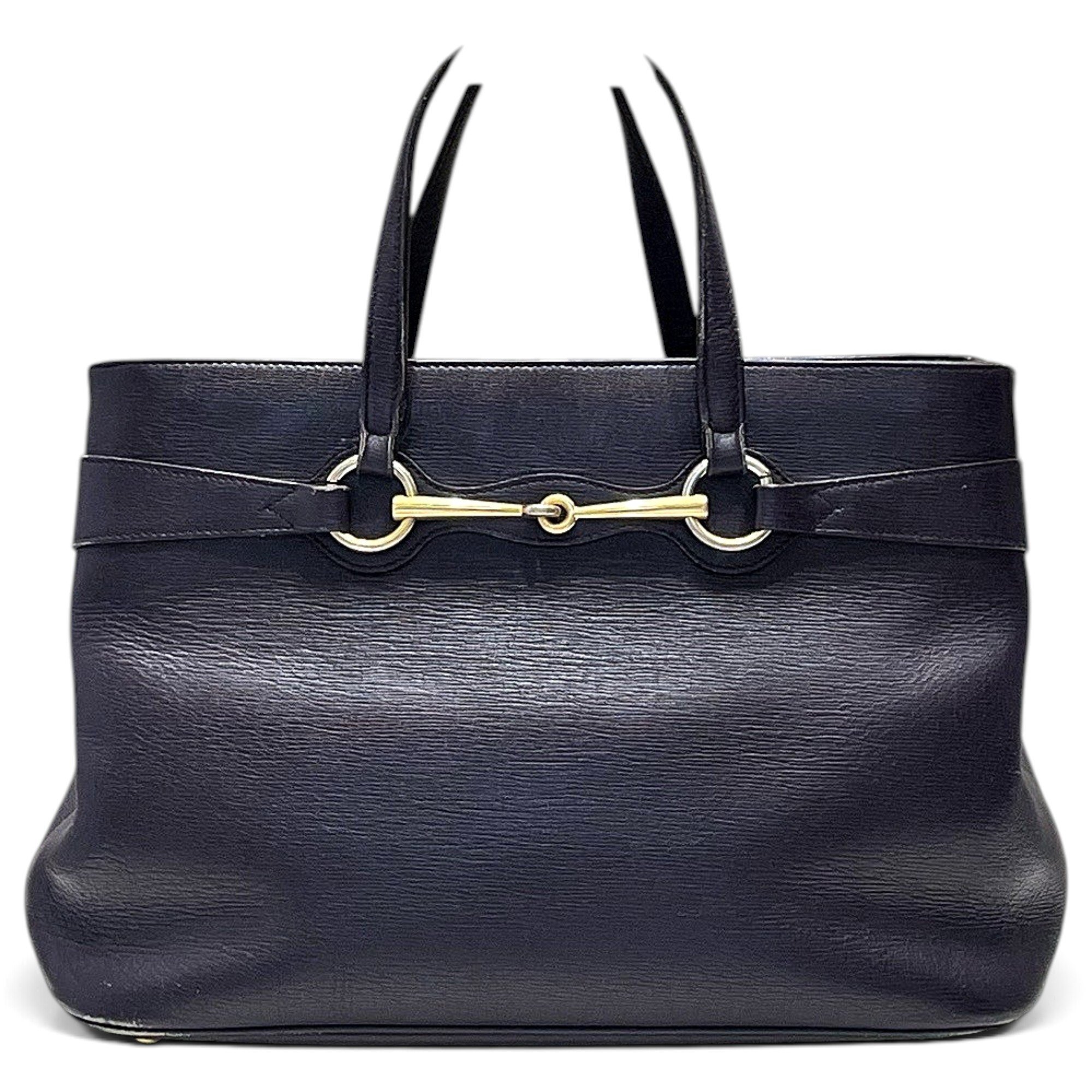 Leather tote