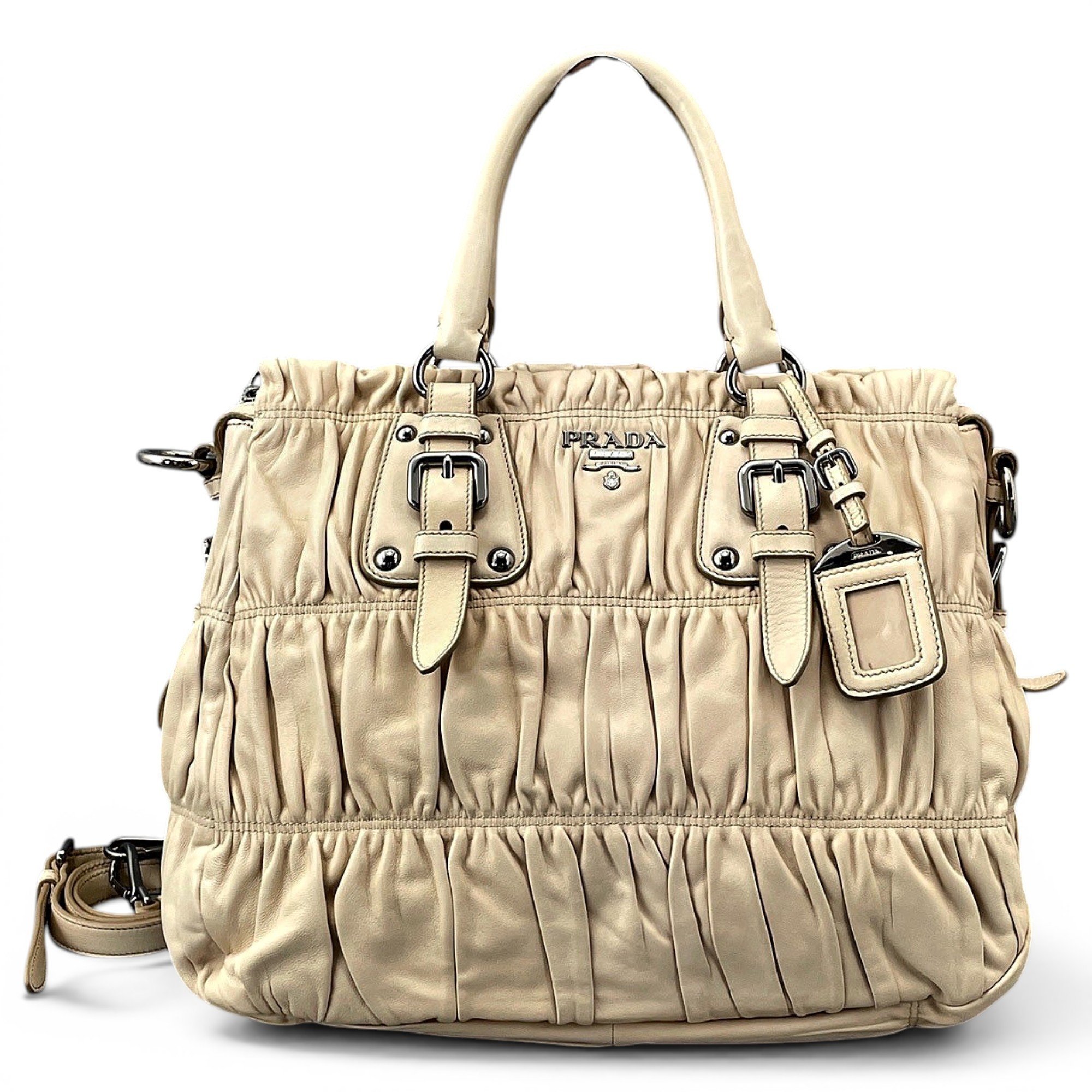 Leather handbag