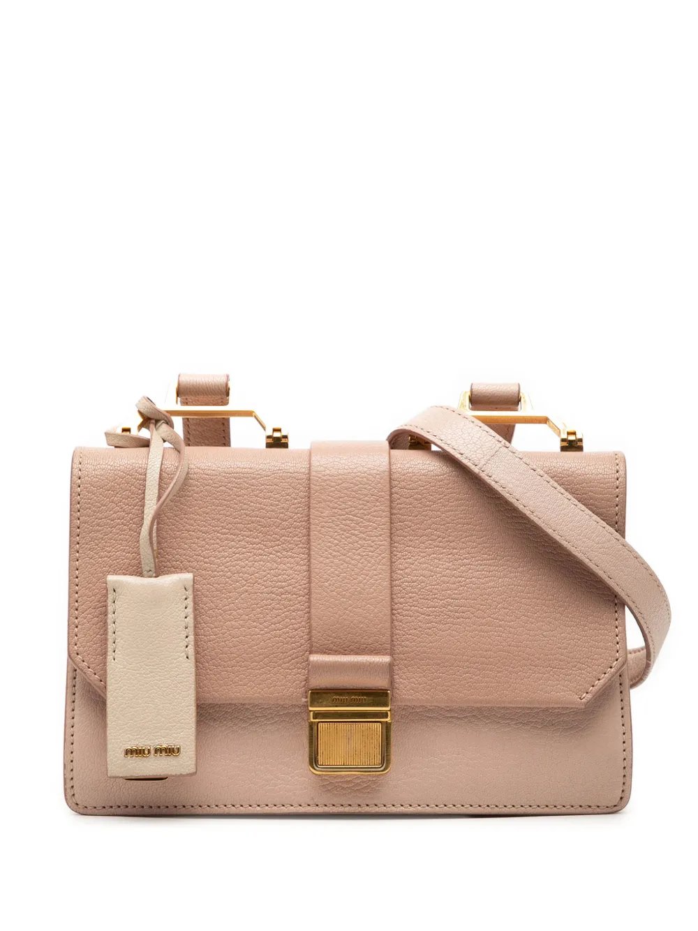 2010-2026 Bicolor Goatskin Madras crossbody bag