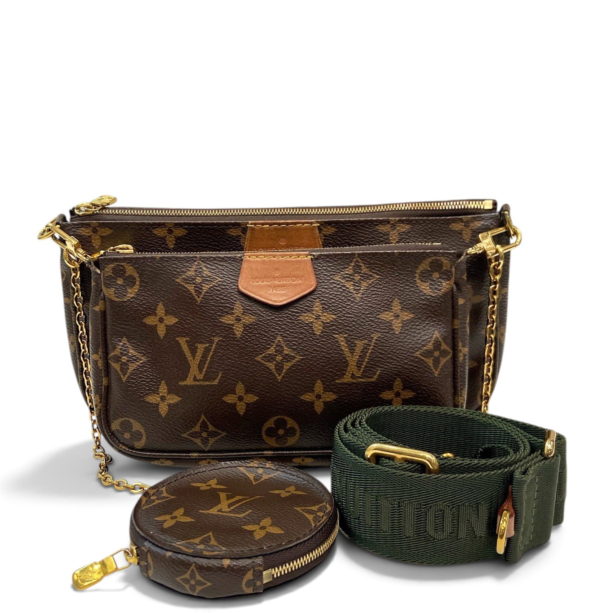 Multi Pochette Accessoires leather crossbody bag