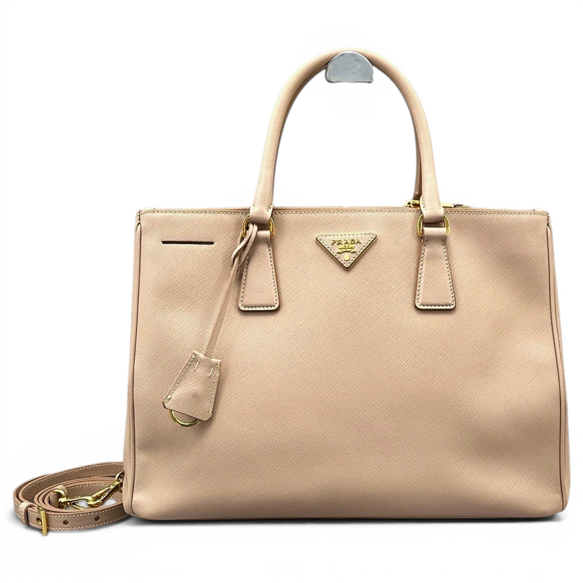 Galleria leather handbag