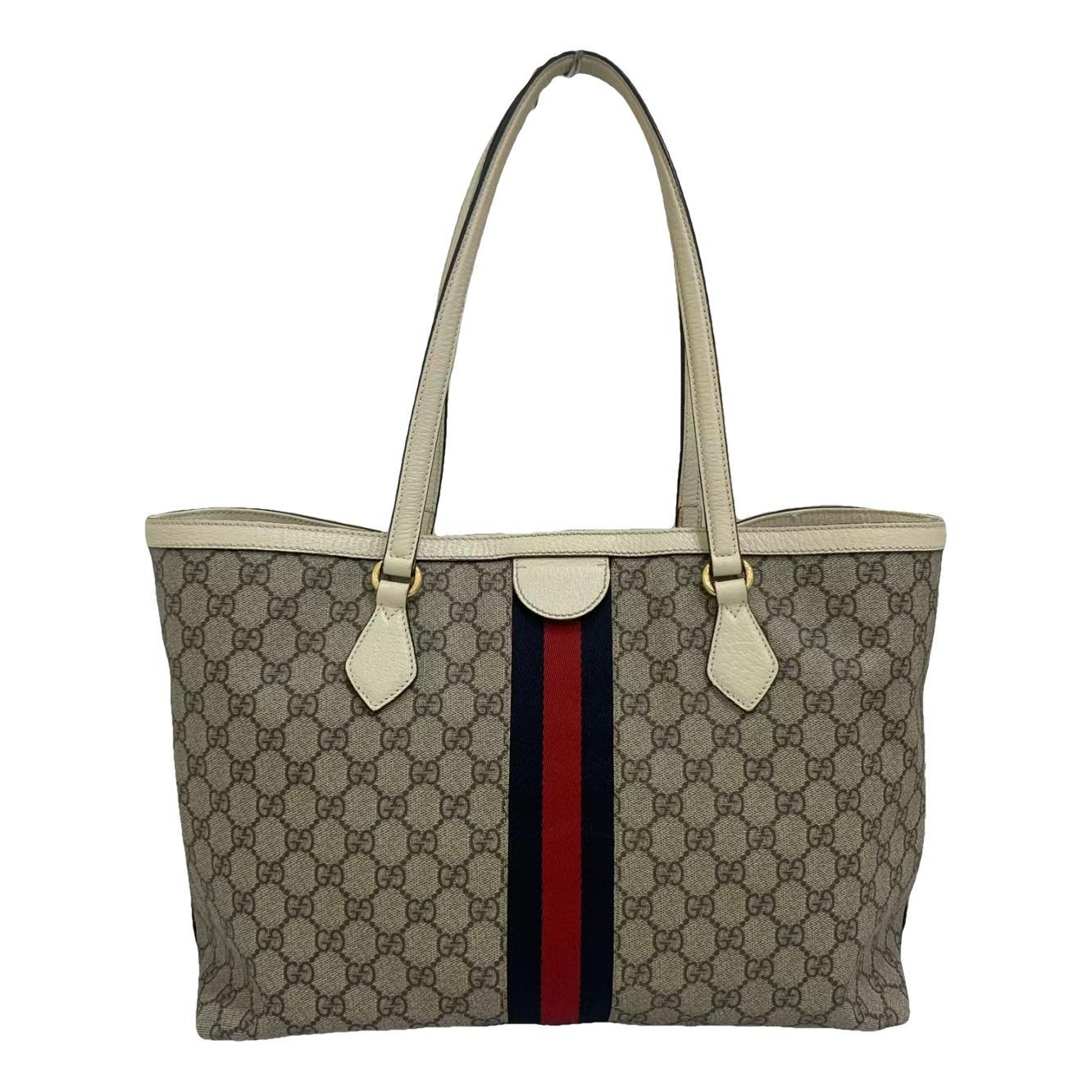 Ophidia Shopping leather tote