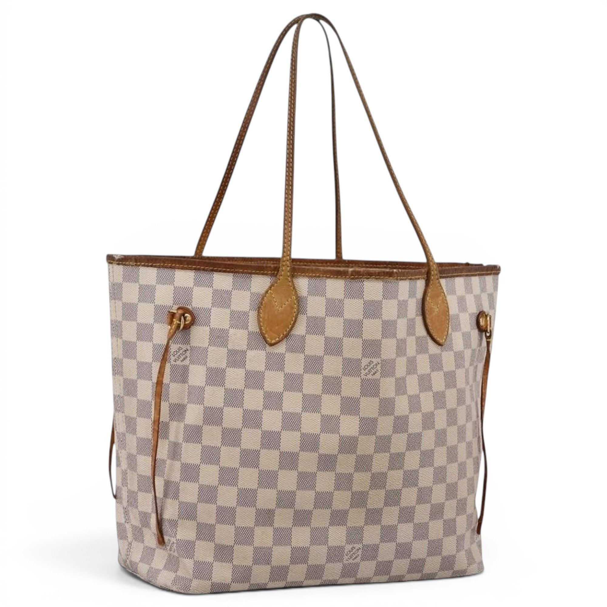 Neverfull leather tote