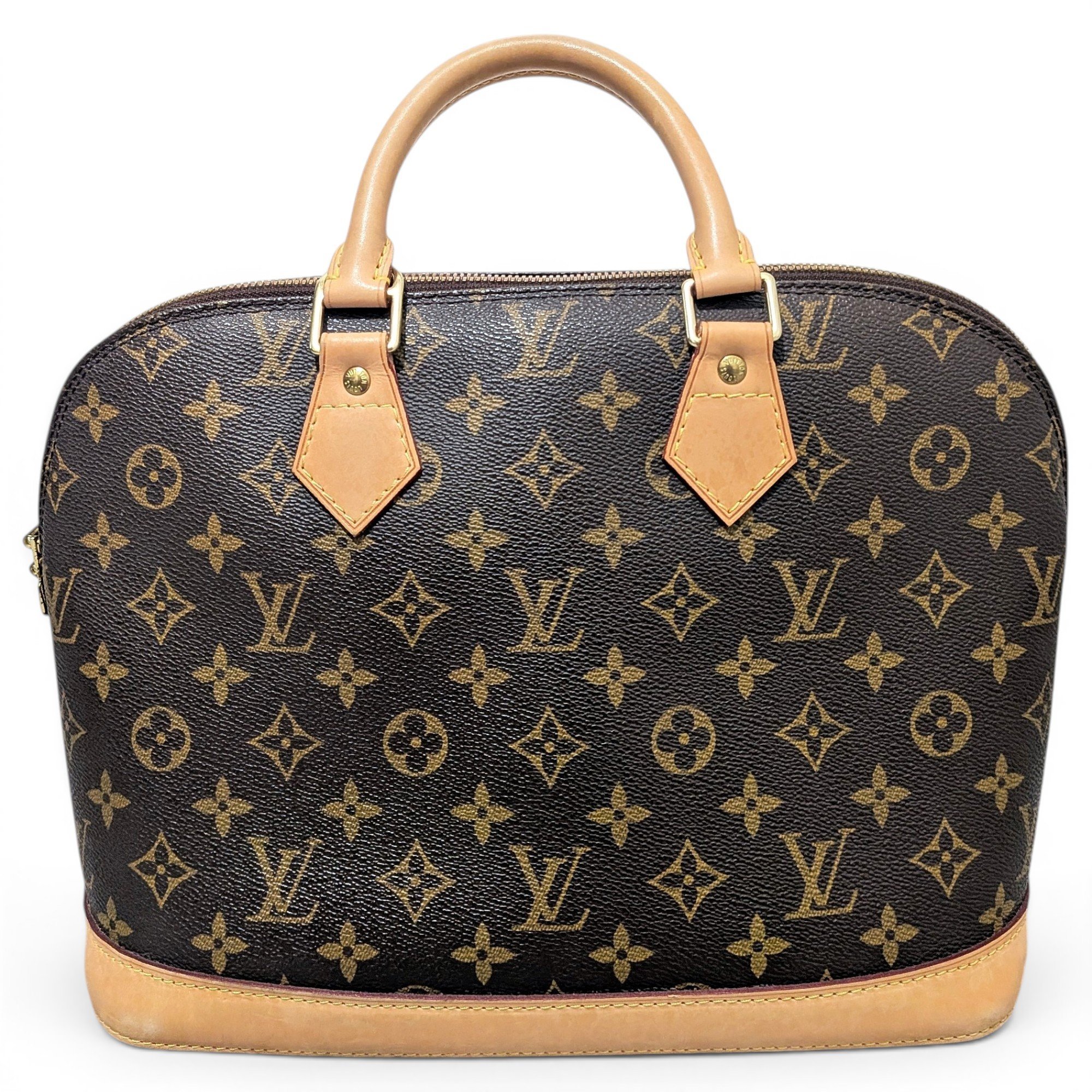 Alma leather handbag