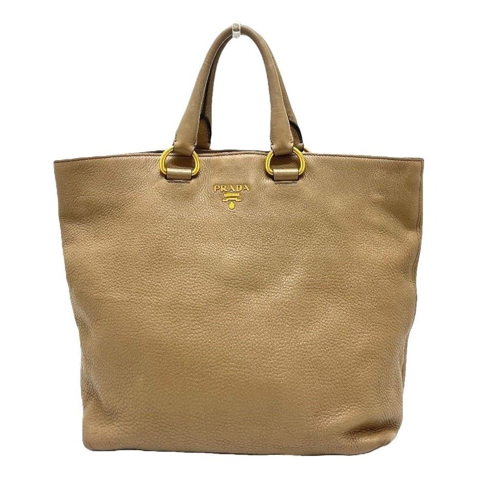 Leather tote