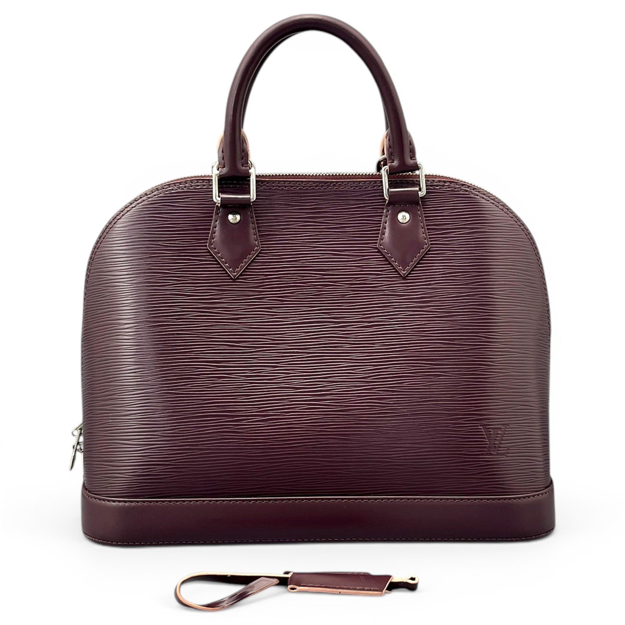 Alma leather handbag