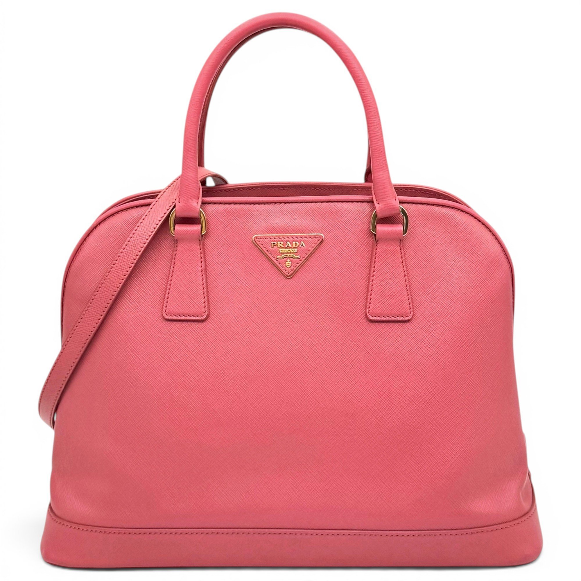 Promenade pony-style calfskin handbag