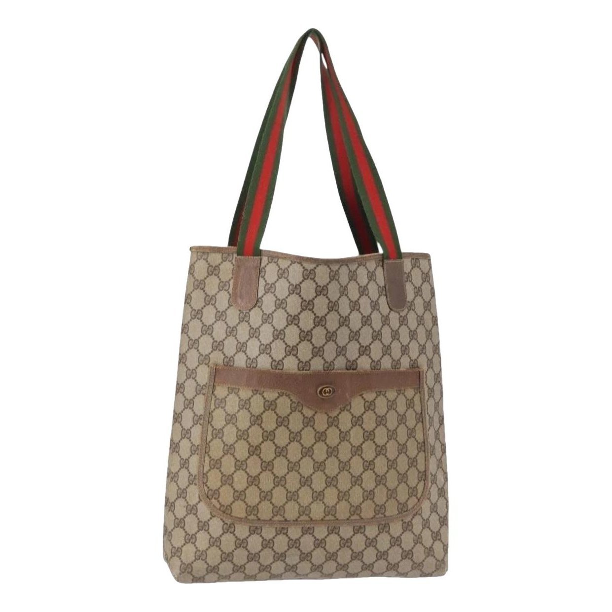 Leather tote