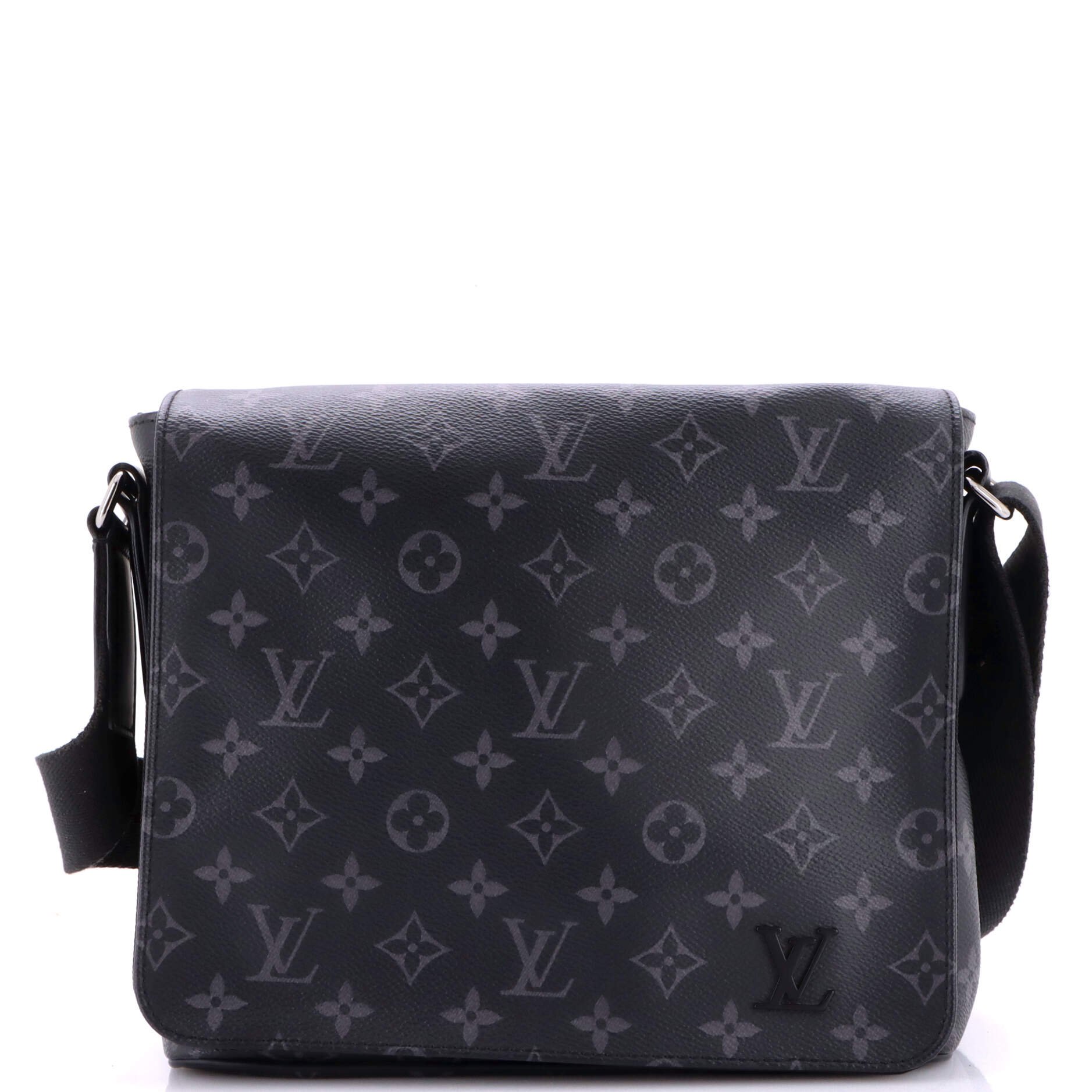 District Messenger Bag Monogram Eclipse Canvas PM