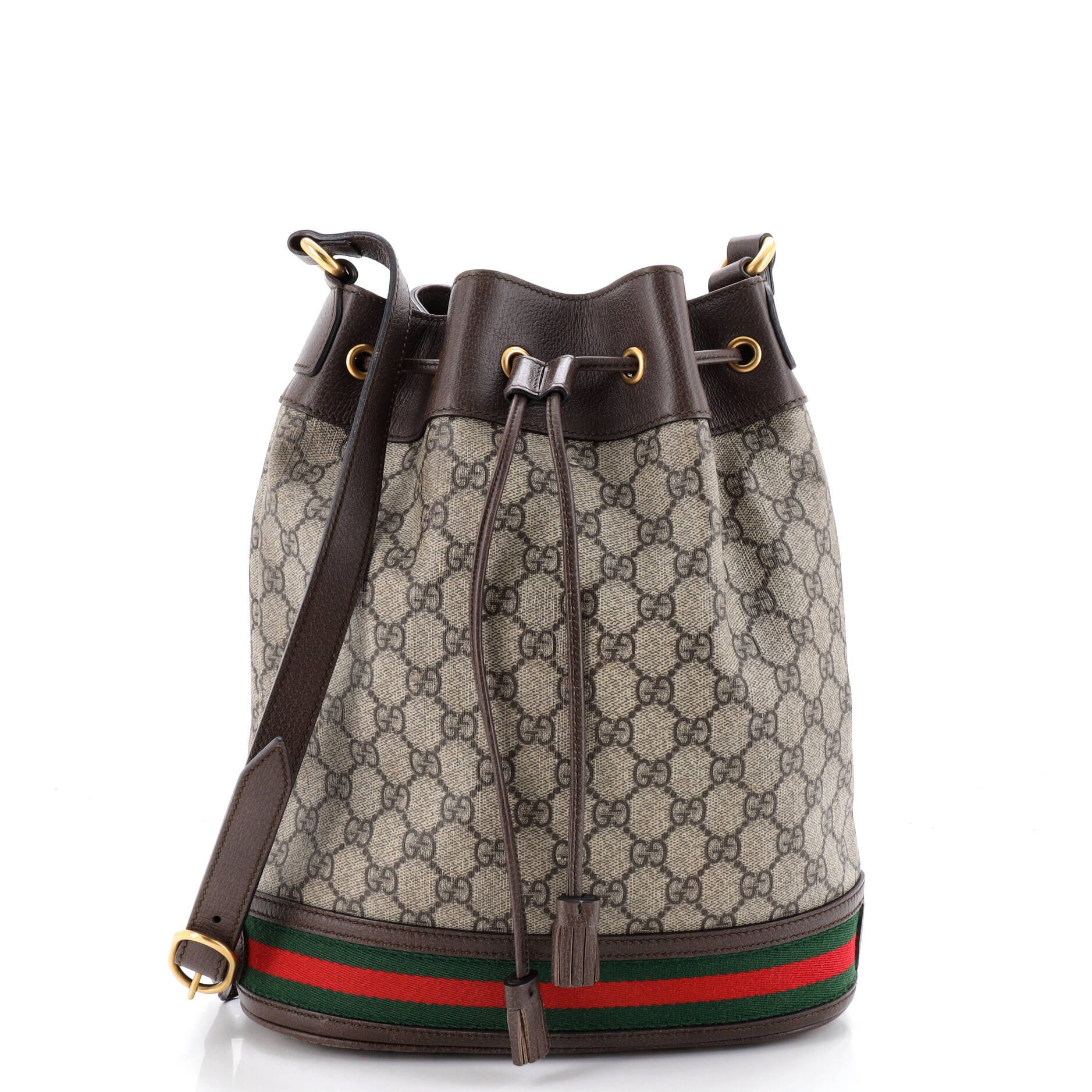 Ophidia Bucket Bag GG Coated Canvas Medium