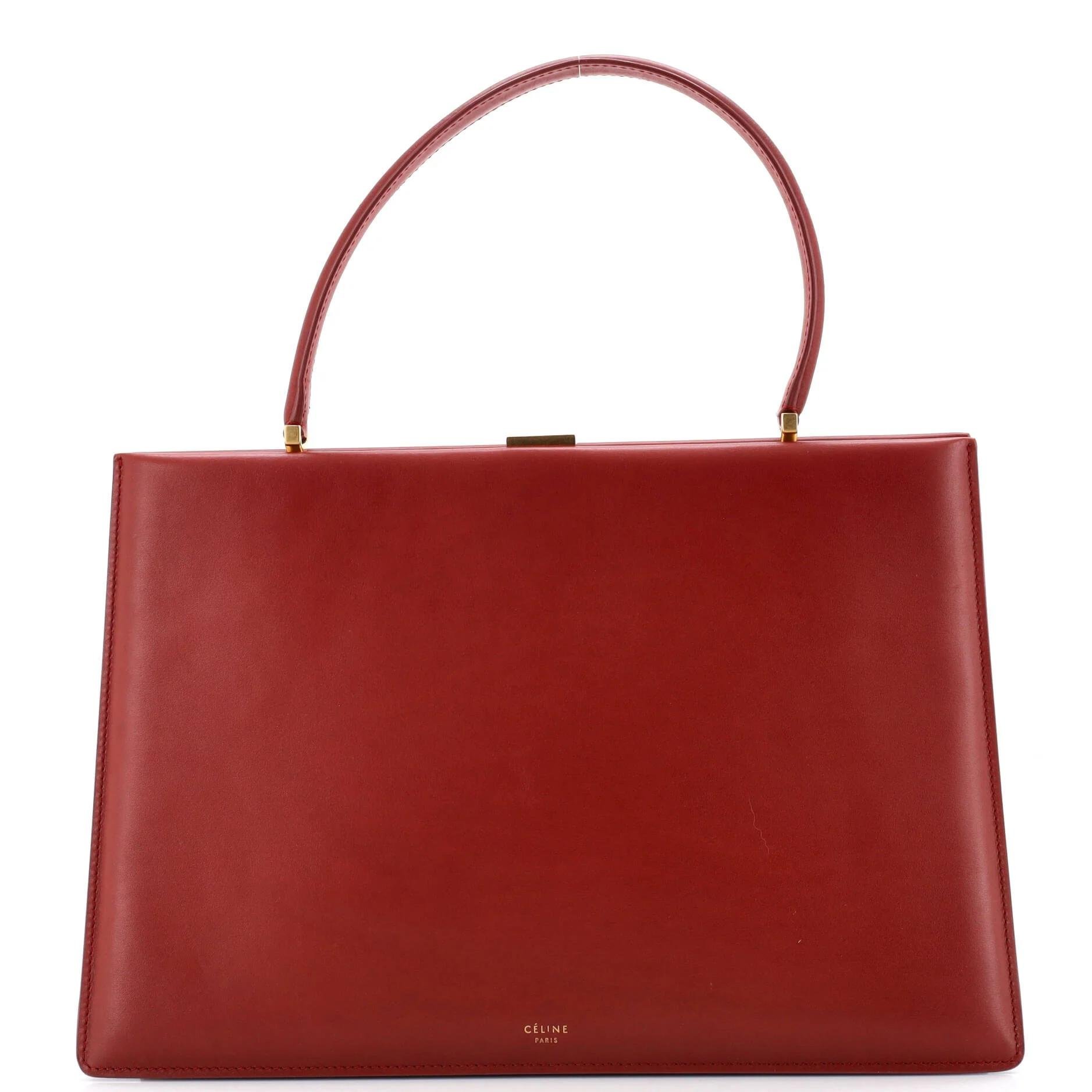 Leather handbag