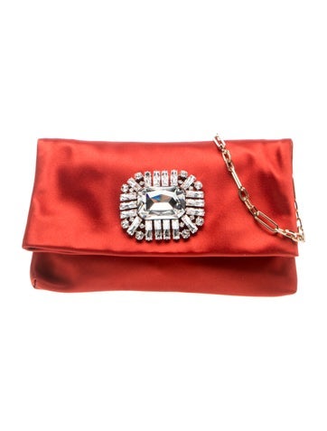 Jimmy Choo Satin Crossbody Bag