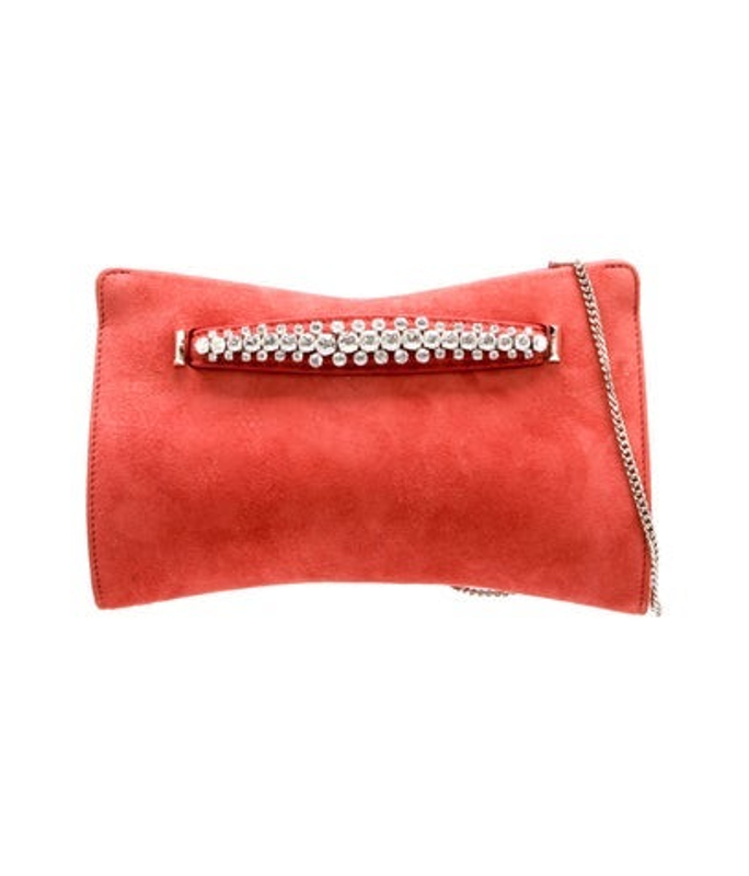 Jimmy Choo Choo Suede Clutch