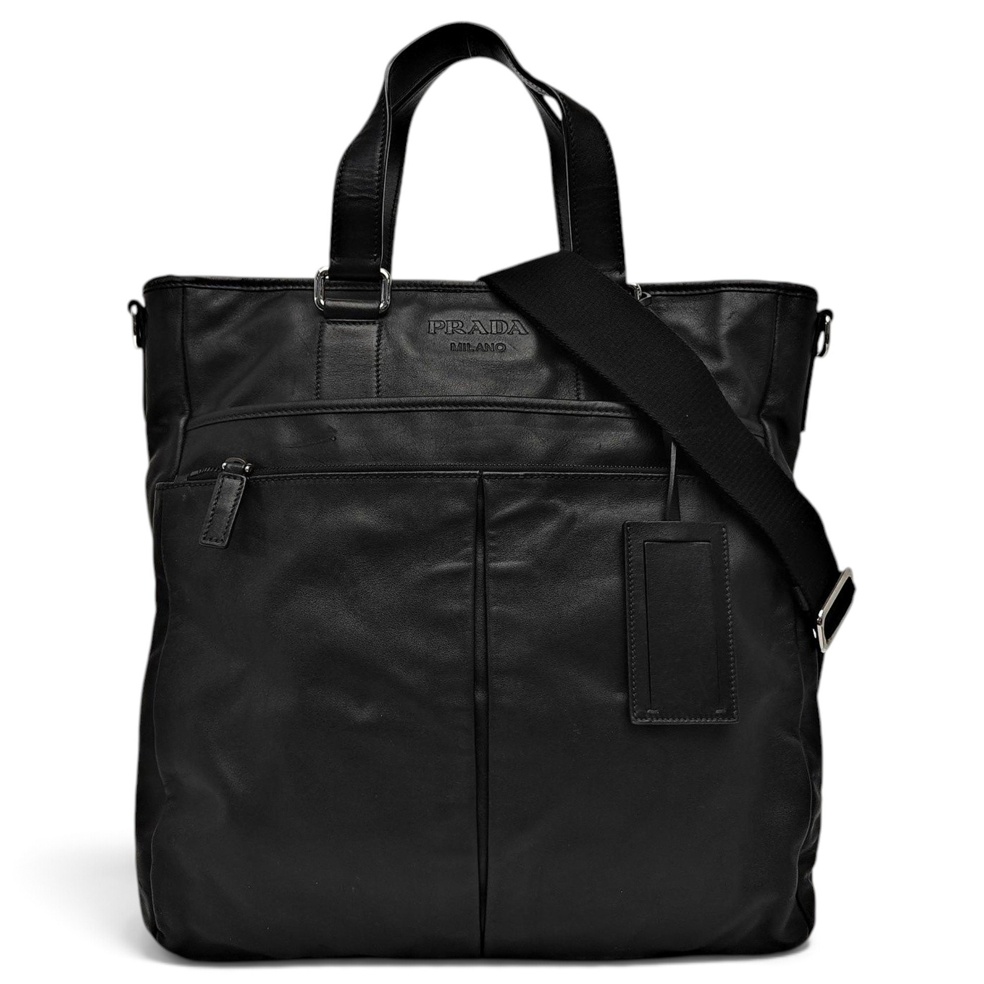 Leather handbag