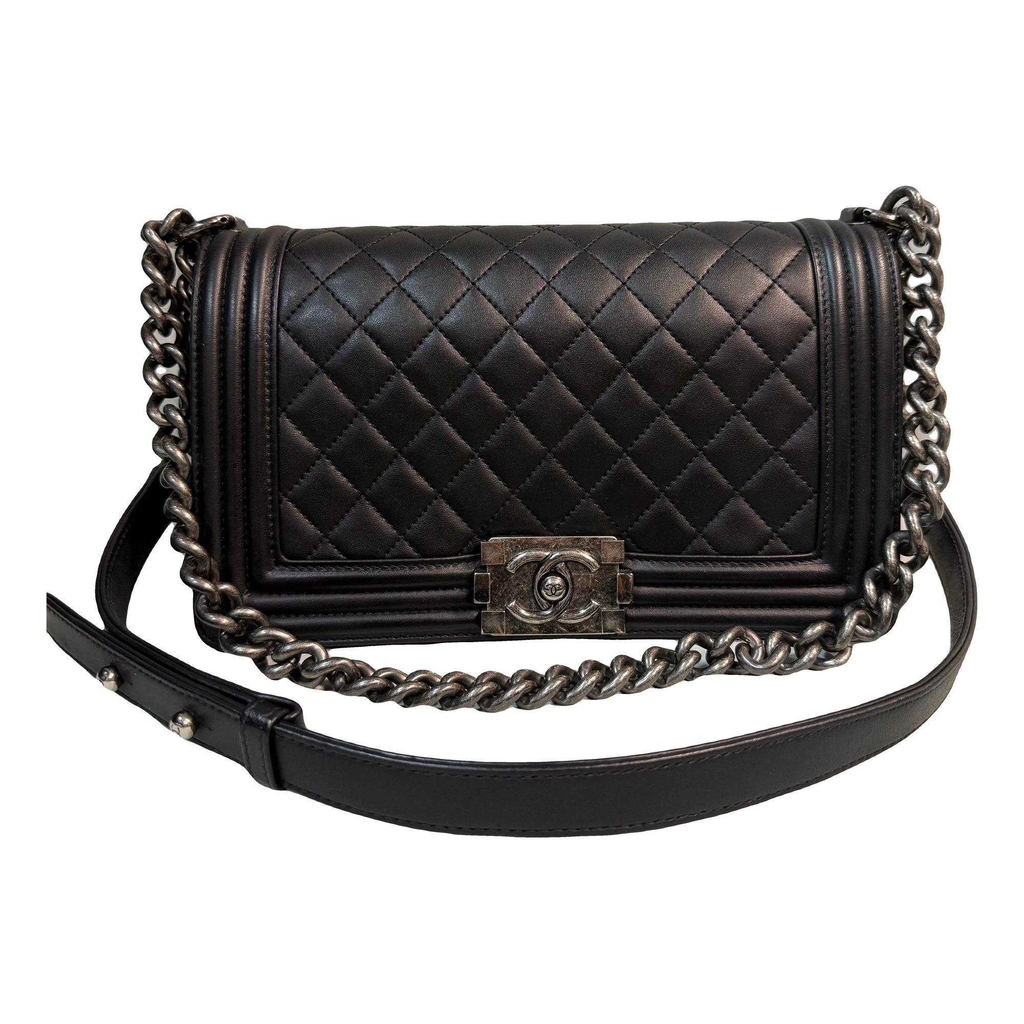 Boy leather handbag