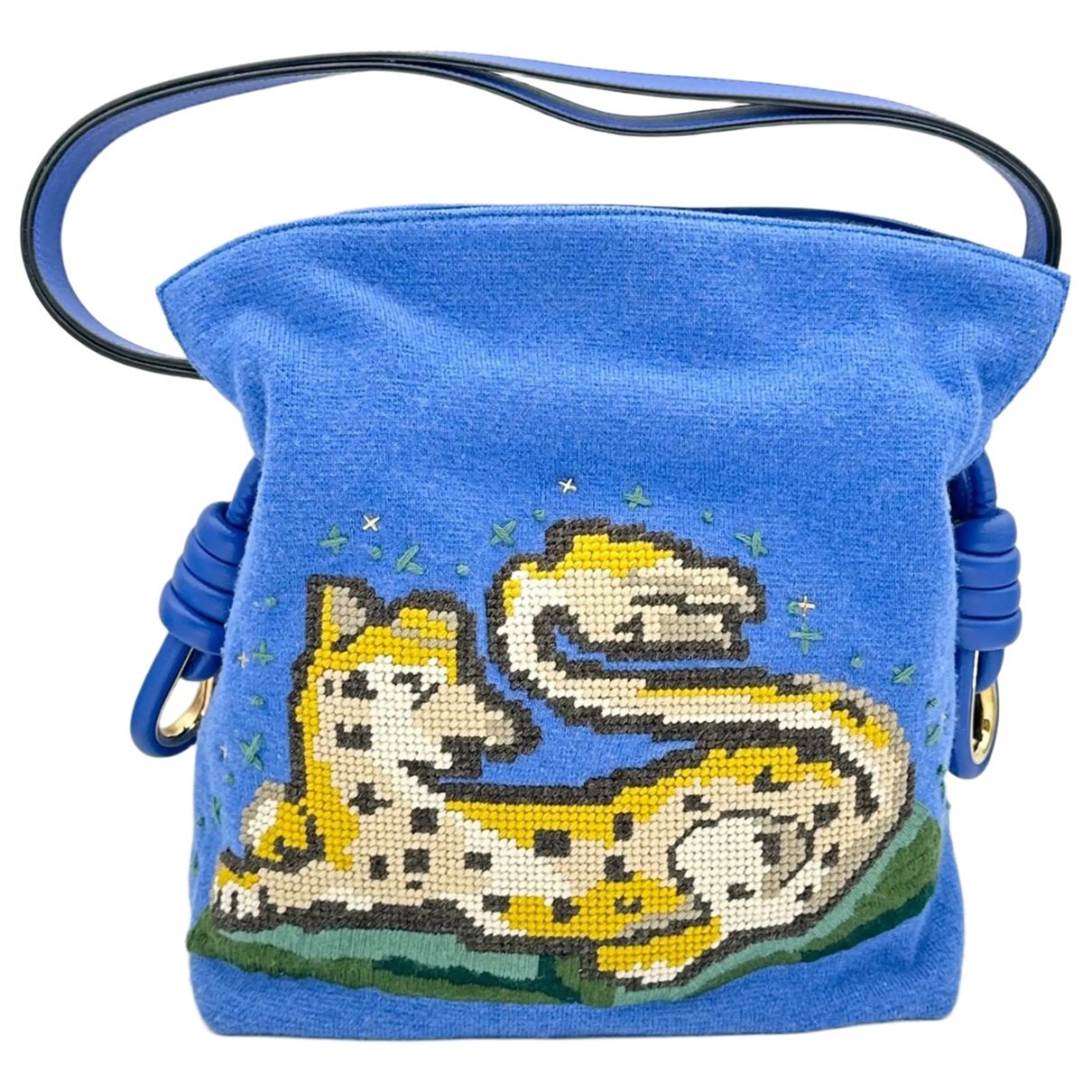 Flamenco cloth handbag