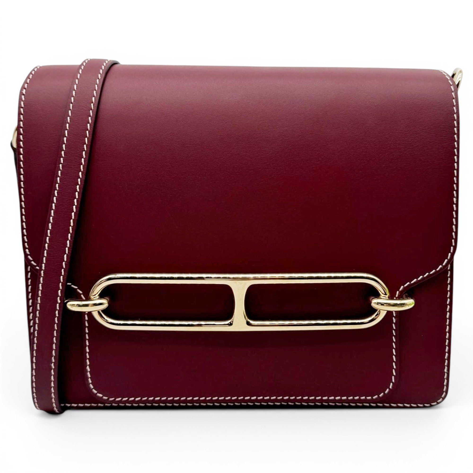 Roulis leather handbag