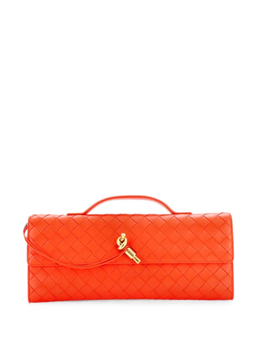 Andiamo Top Handle Intrecciato Nappa Long clutch bag