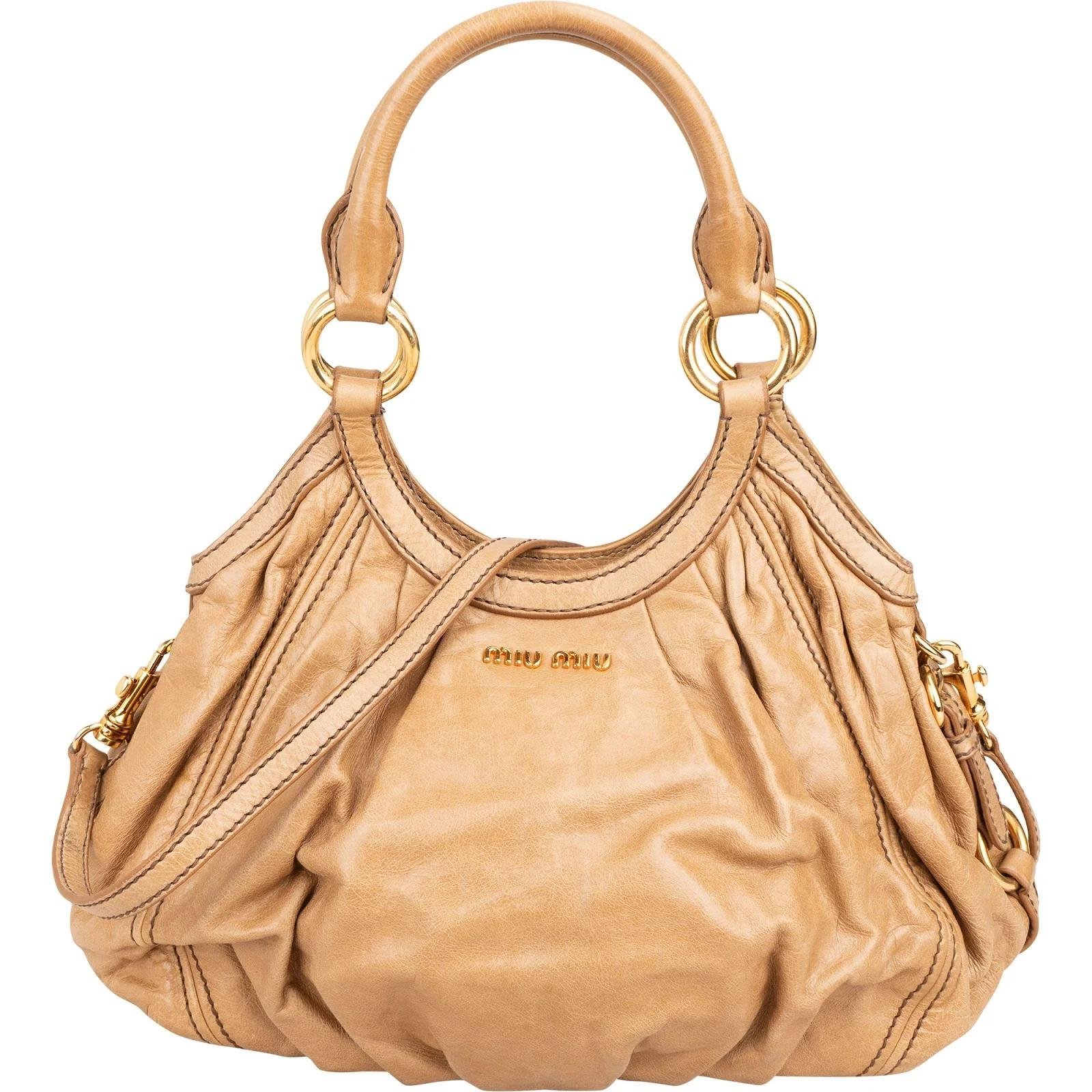 Vitello leather handbag