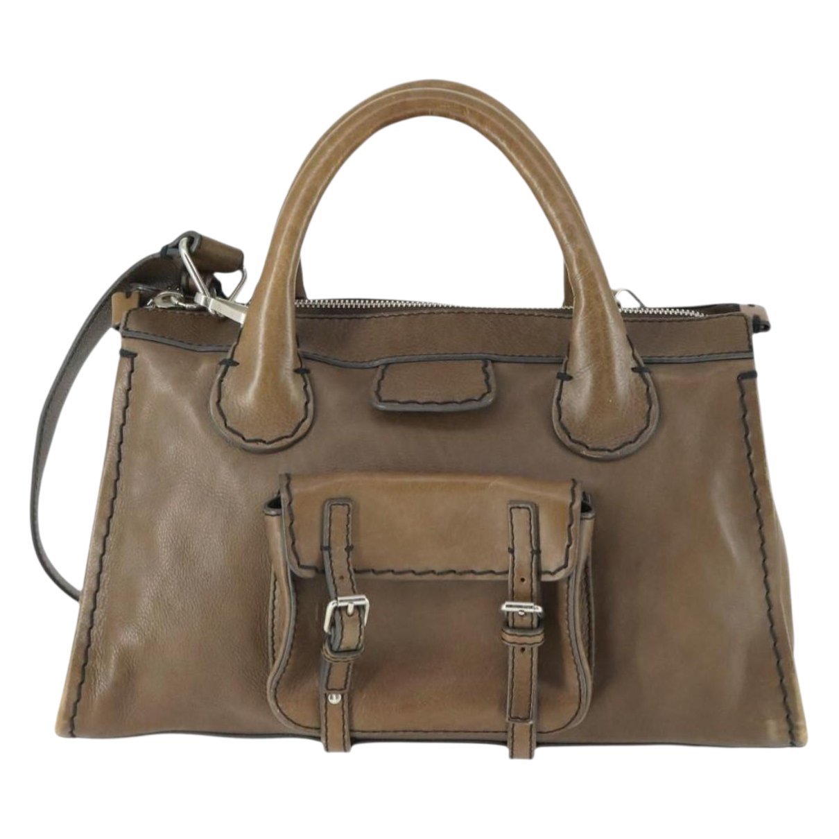 Edith leather handbag