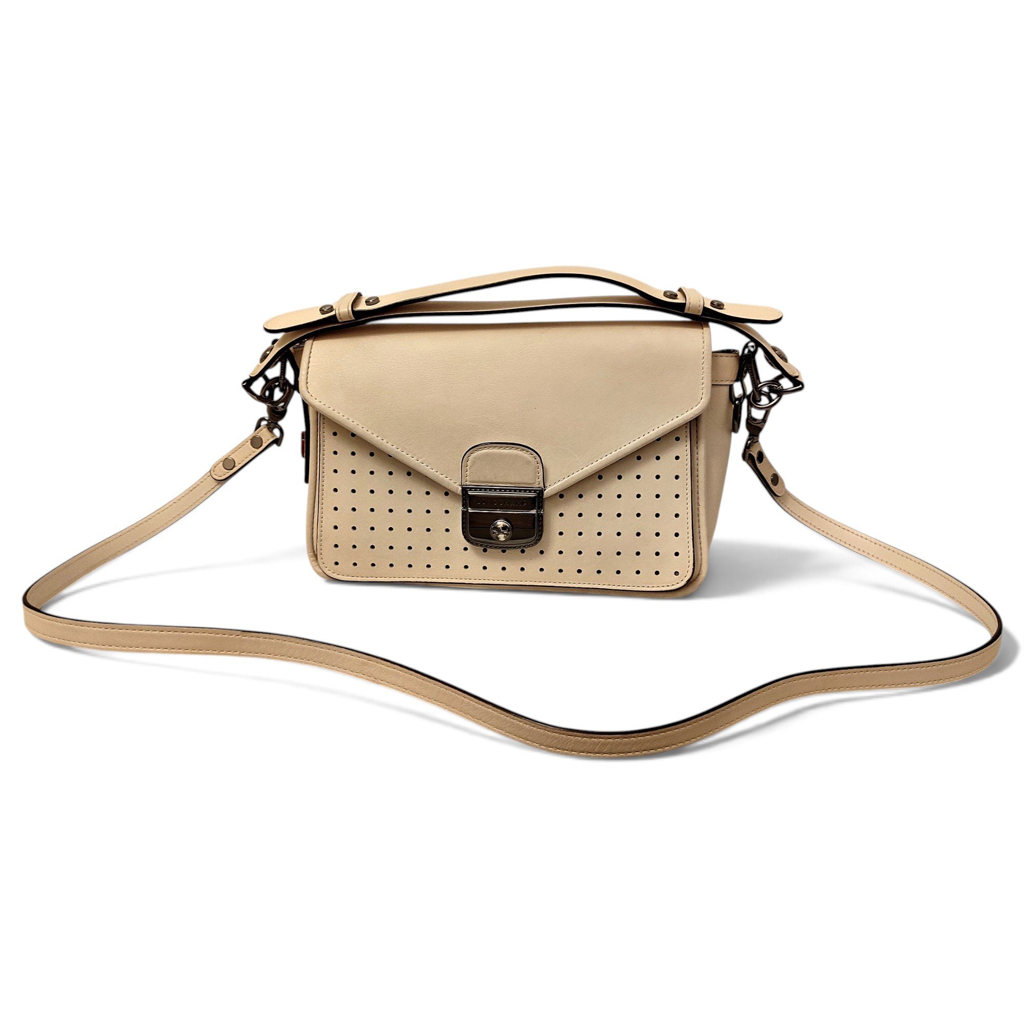 Mademoiselle leather handbag