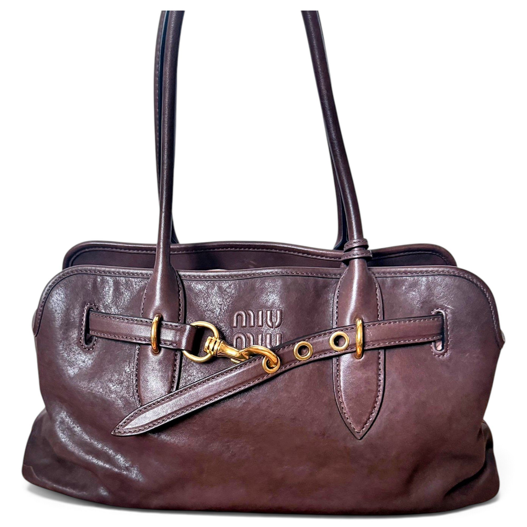 Aventure leather handbag