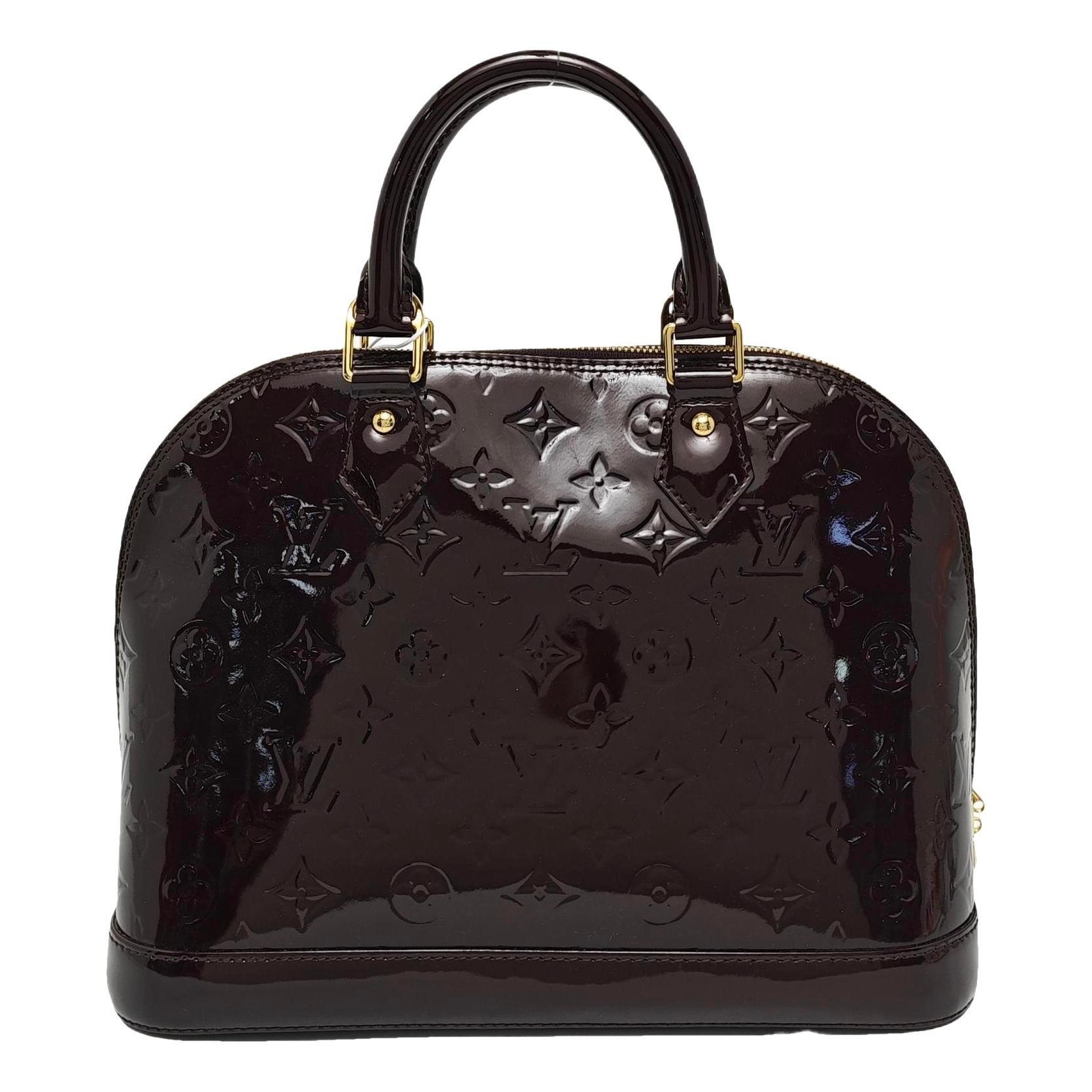 Alma patent leather handbag