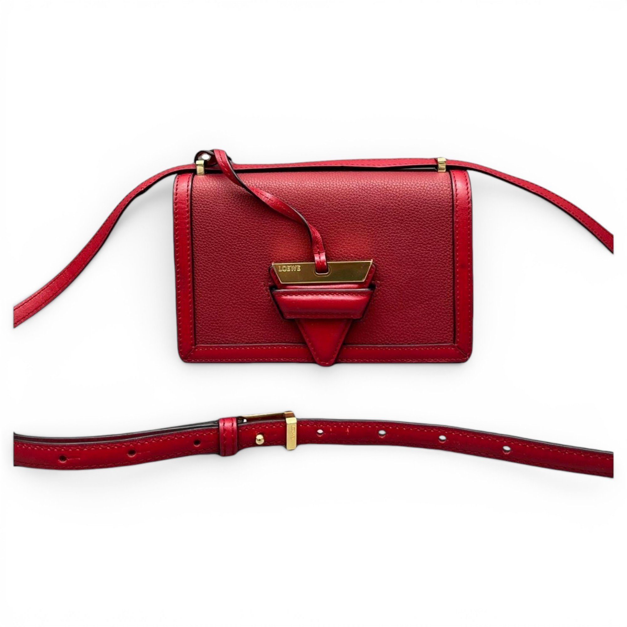 Barcelona leather handbag