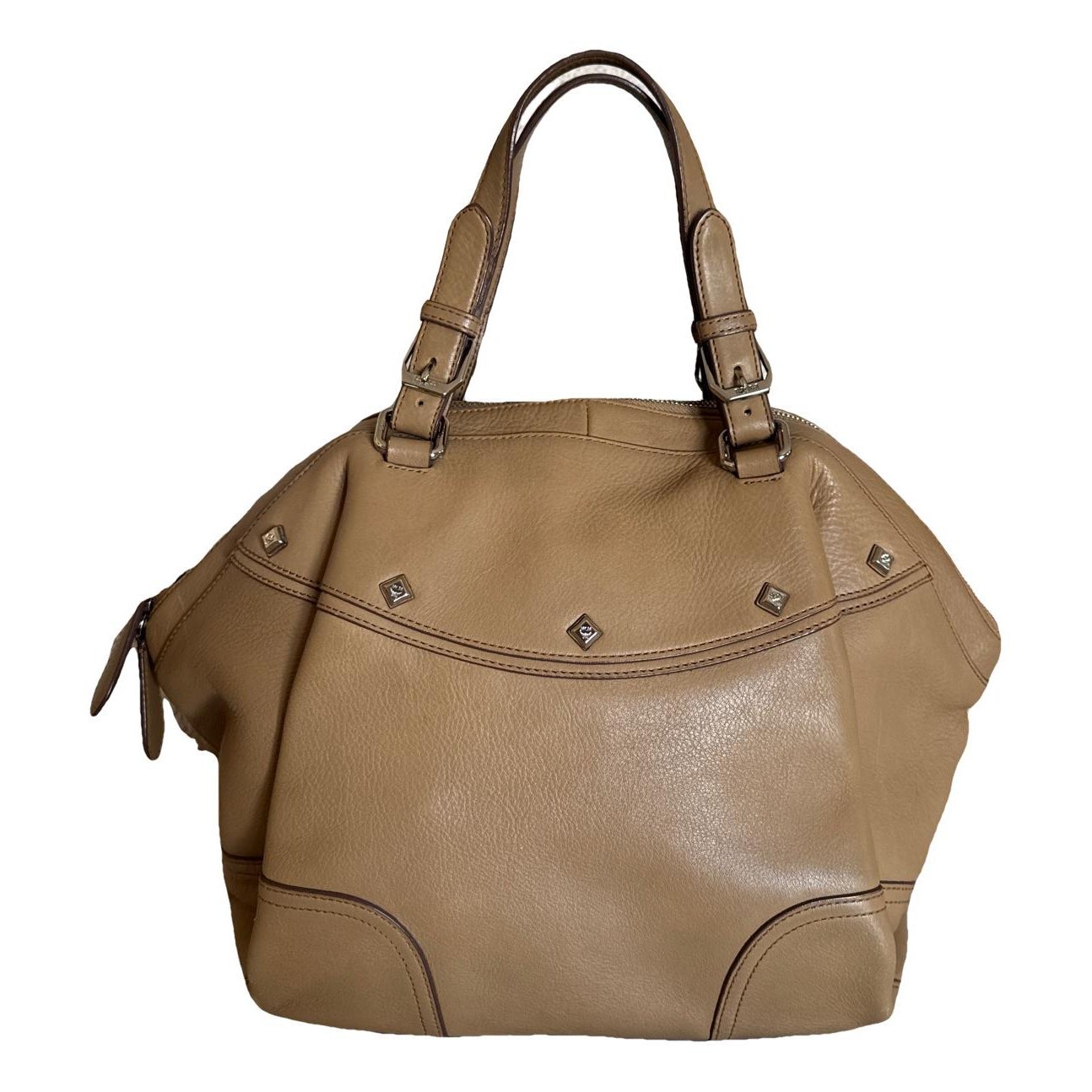 Leather satchel
