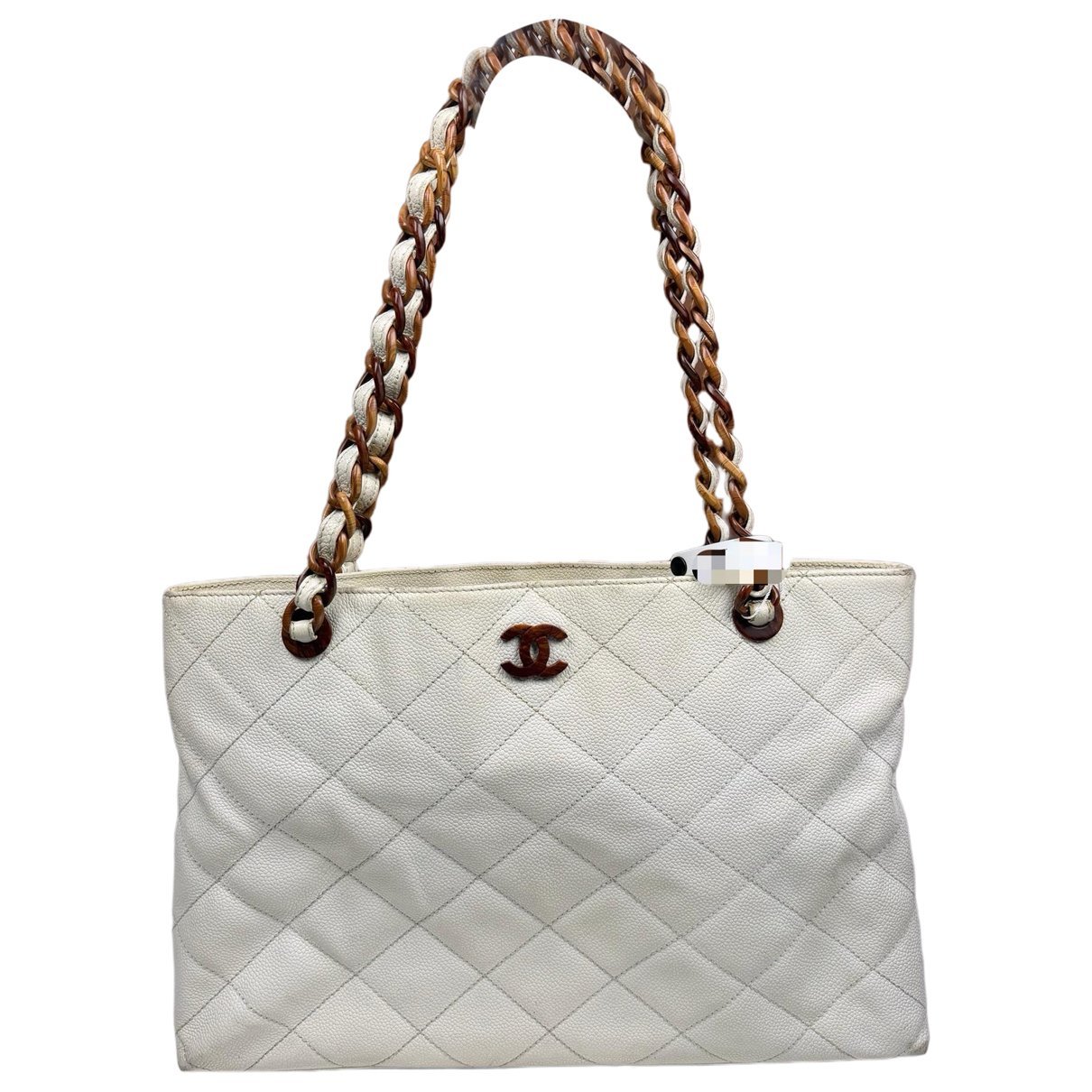Leather tote