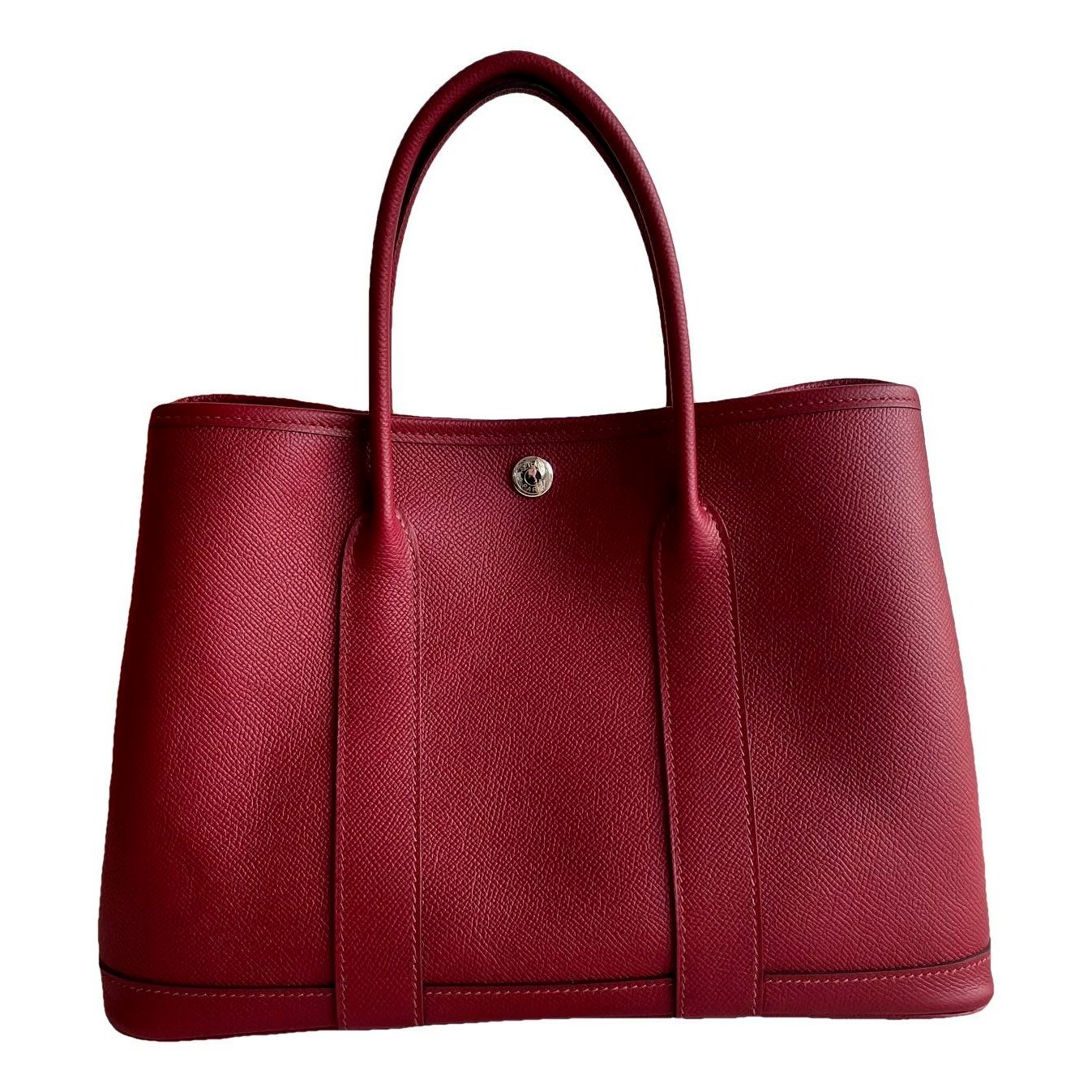 Garden Party leather handbag