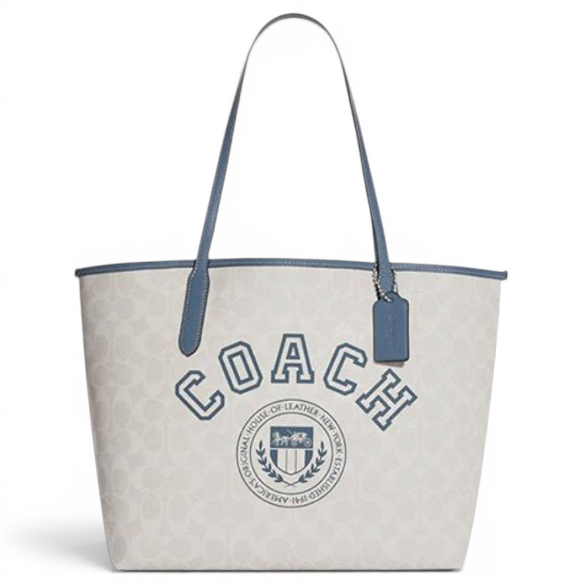 Leather tote