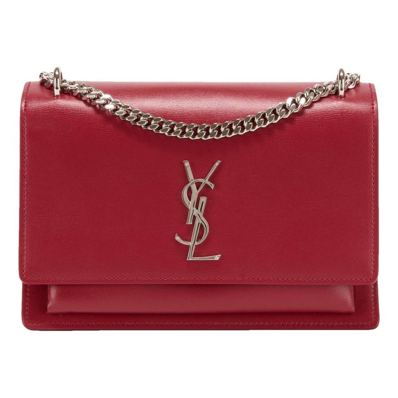 Sunset leather crossbody bag