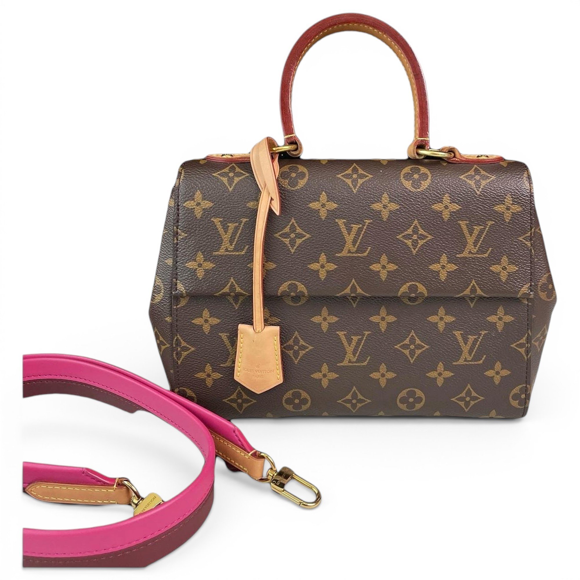 Cluny leather handbag
