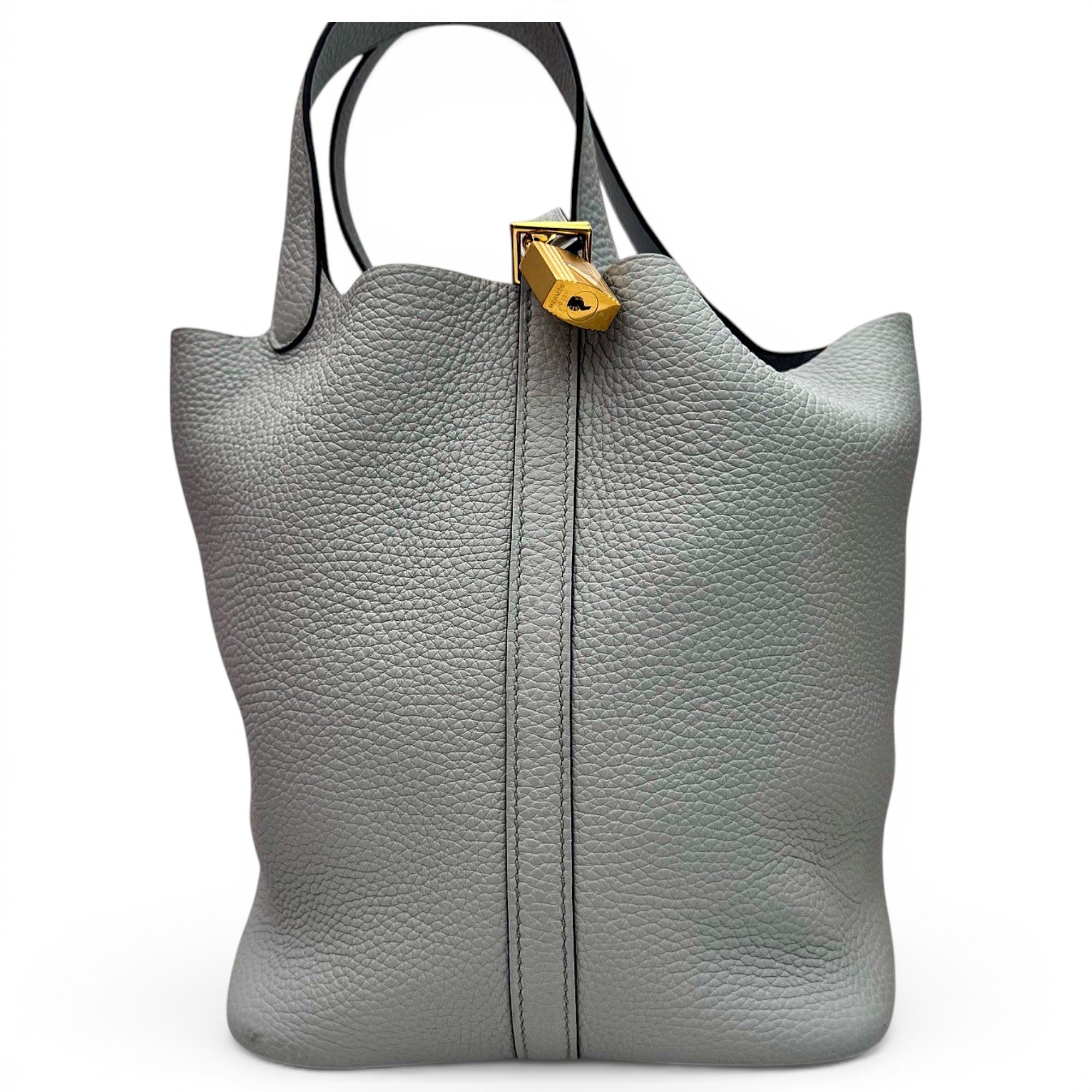 Picotin leather handbag