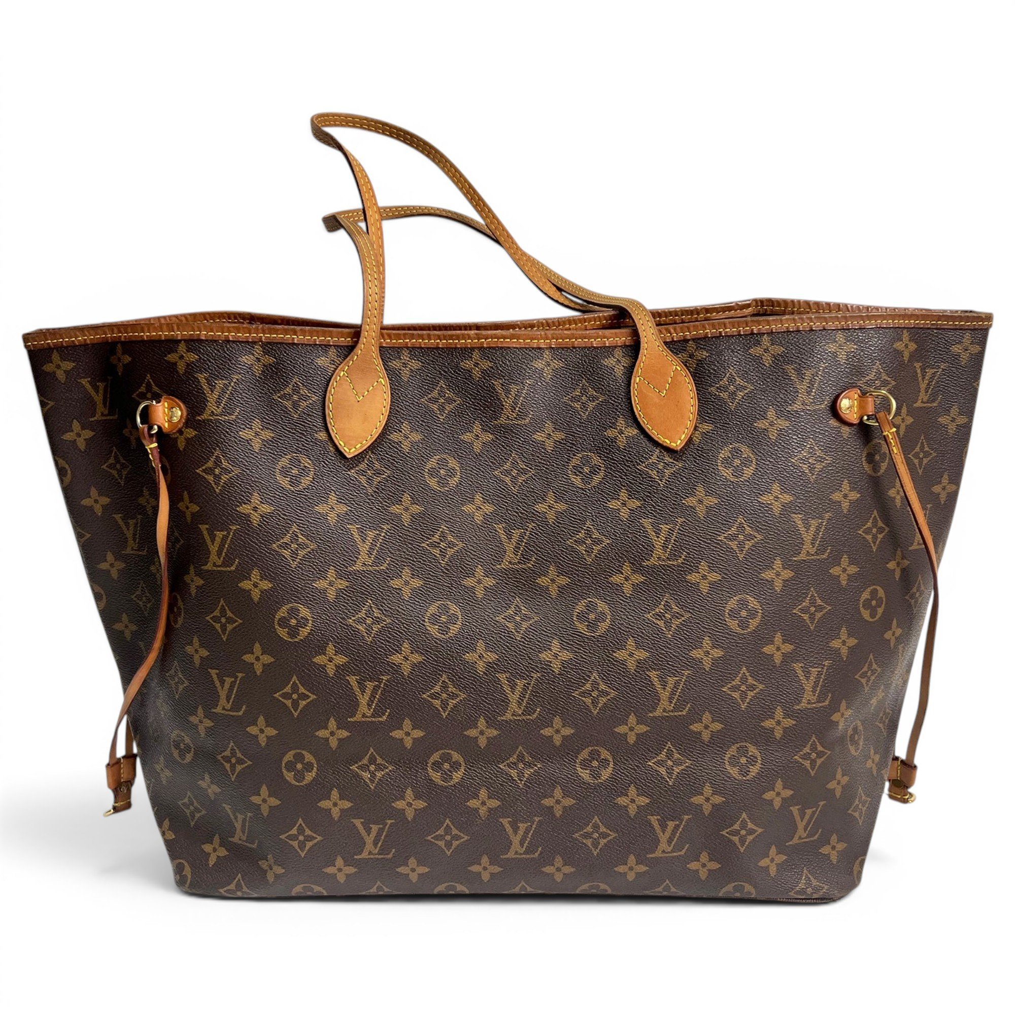 Neverfull leather tote