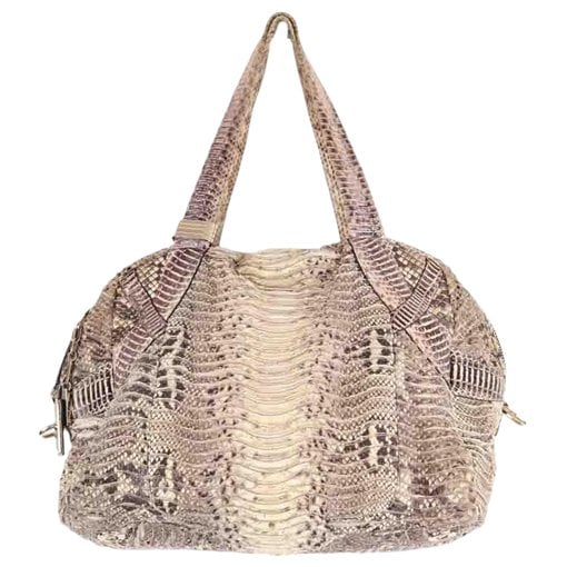Leather tote