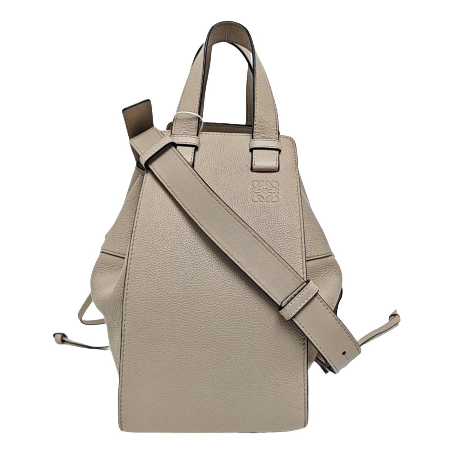 Hammock leather handbag