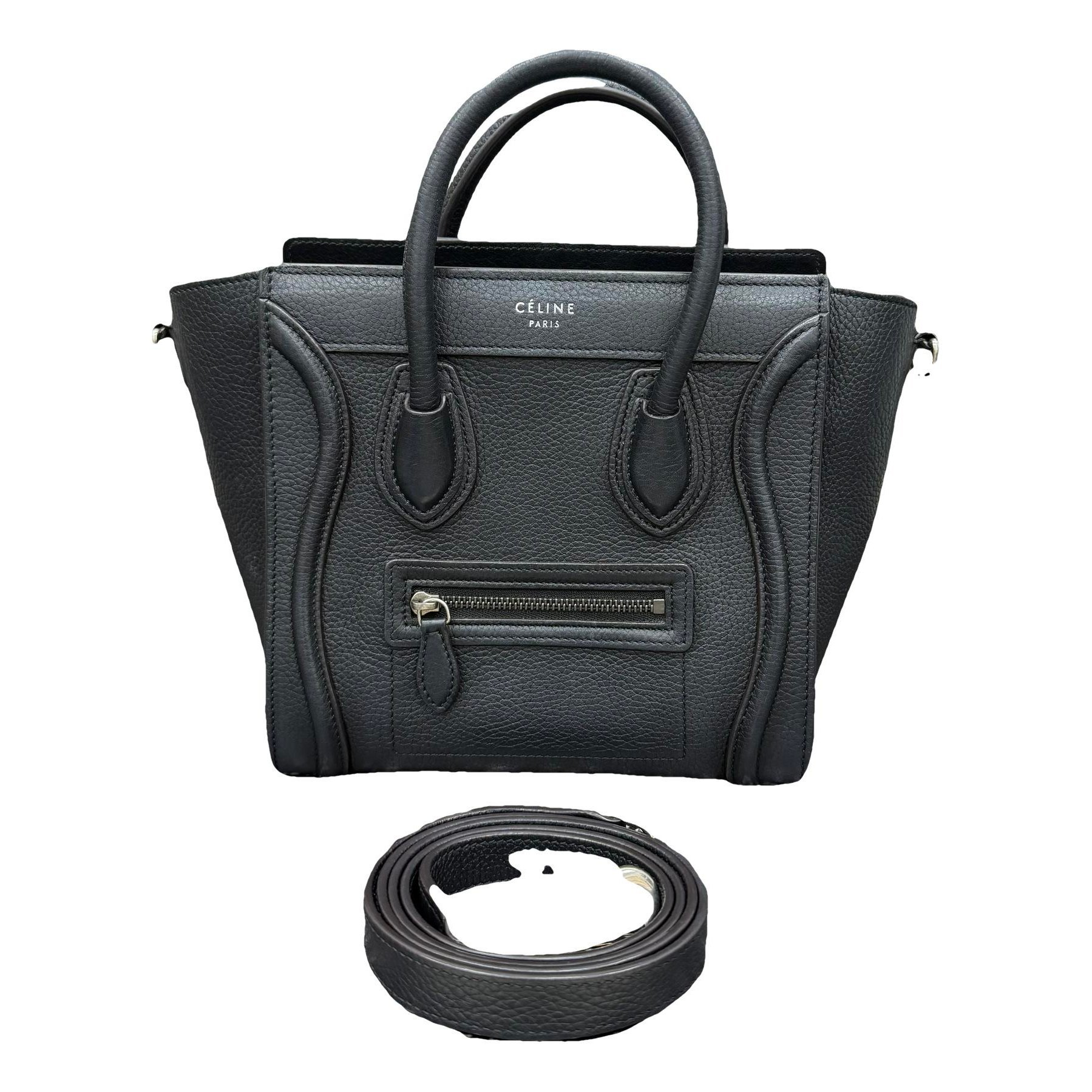 Luggage leather handbag