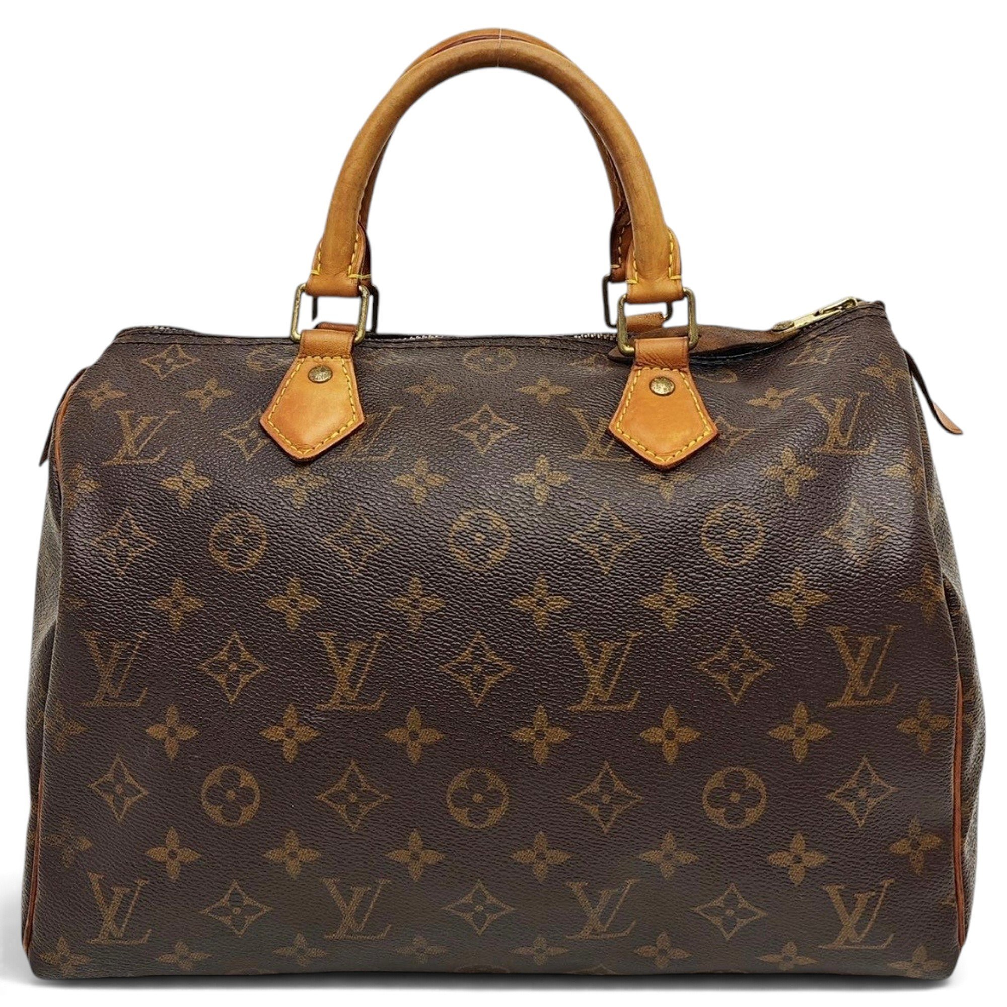 Louis Vuitton Speedy cloth handbag