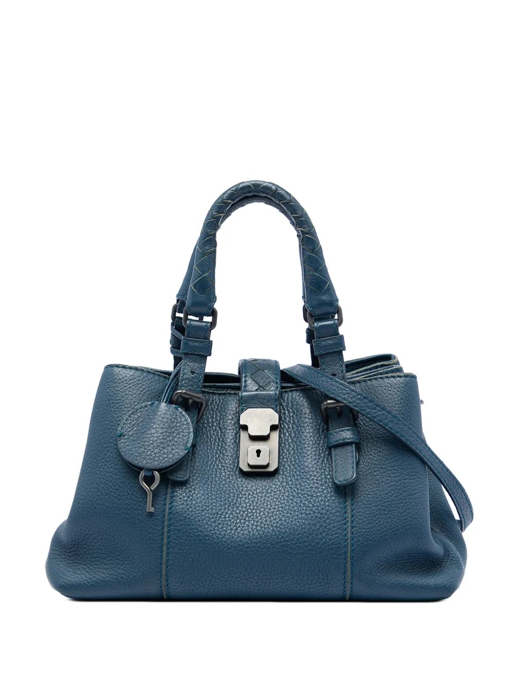 Bottega Veneta 2012-2026 Small Cervo Roma satchel