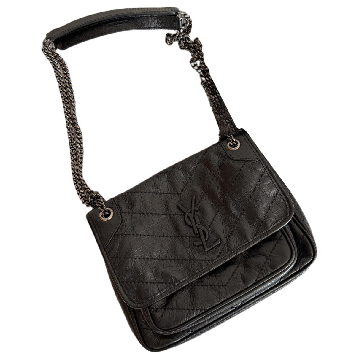 Niki leather crossbody bag