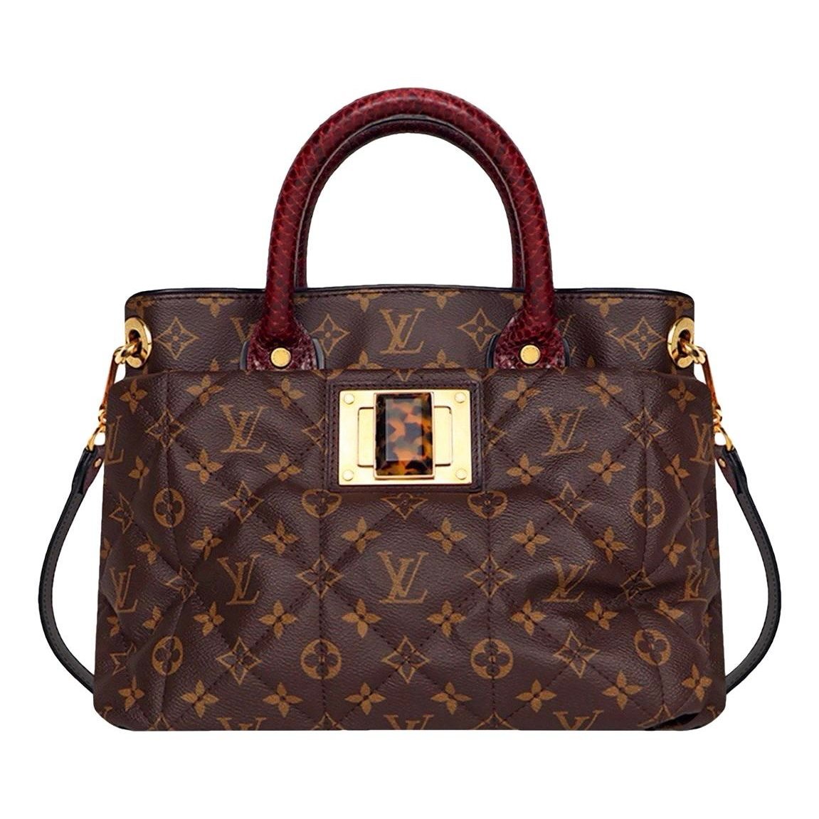 Flower Tote leather handbag
