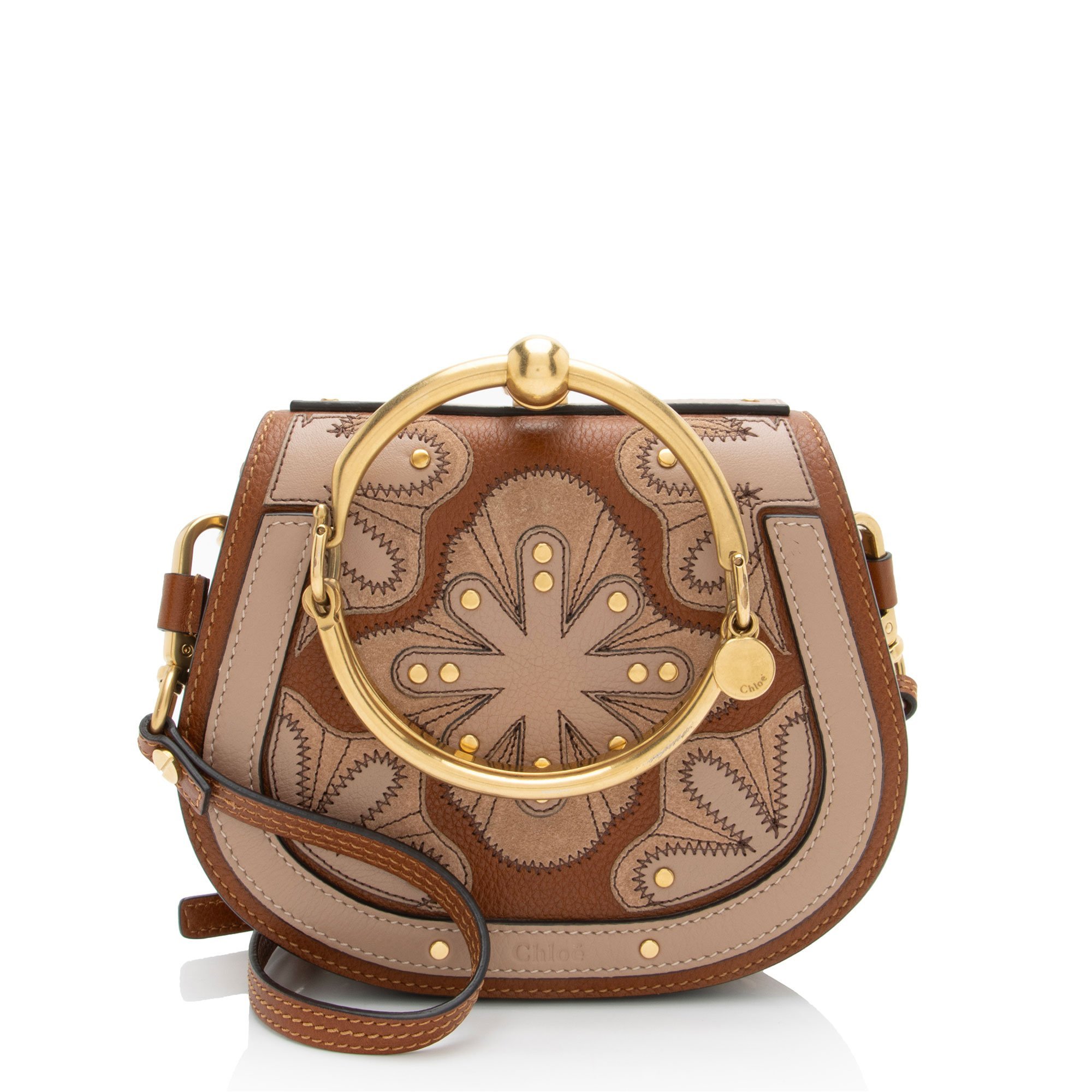 Leather handbag