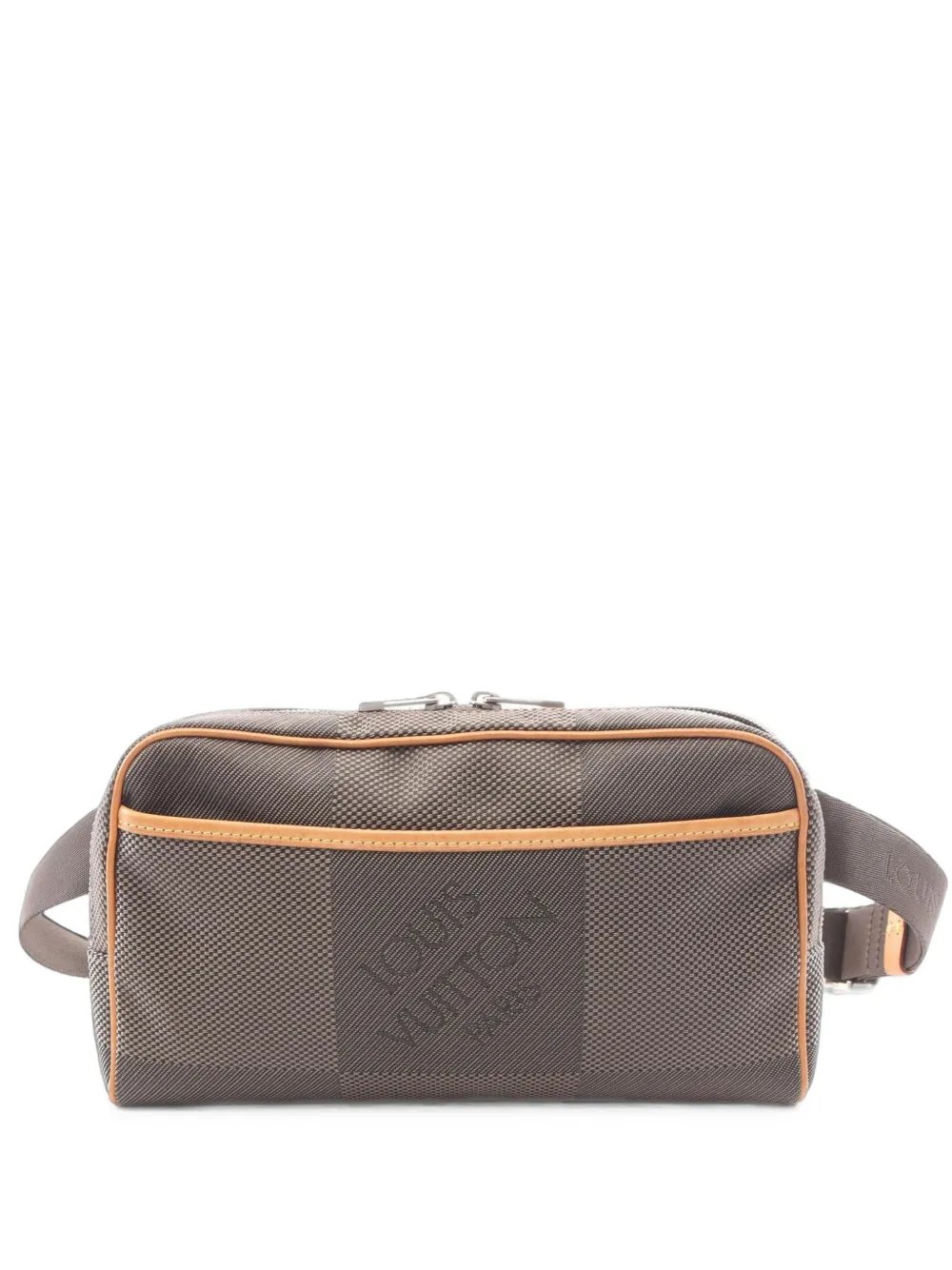 2012 Acrobat Damier Géant Terre belt bag