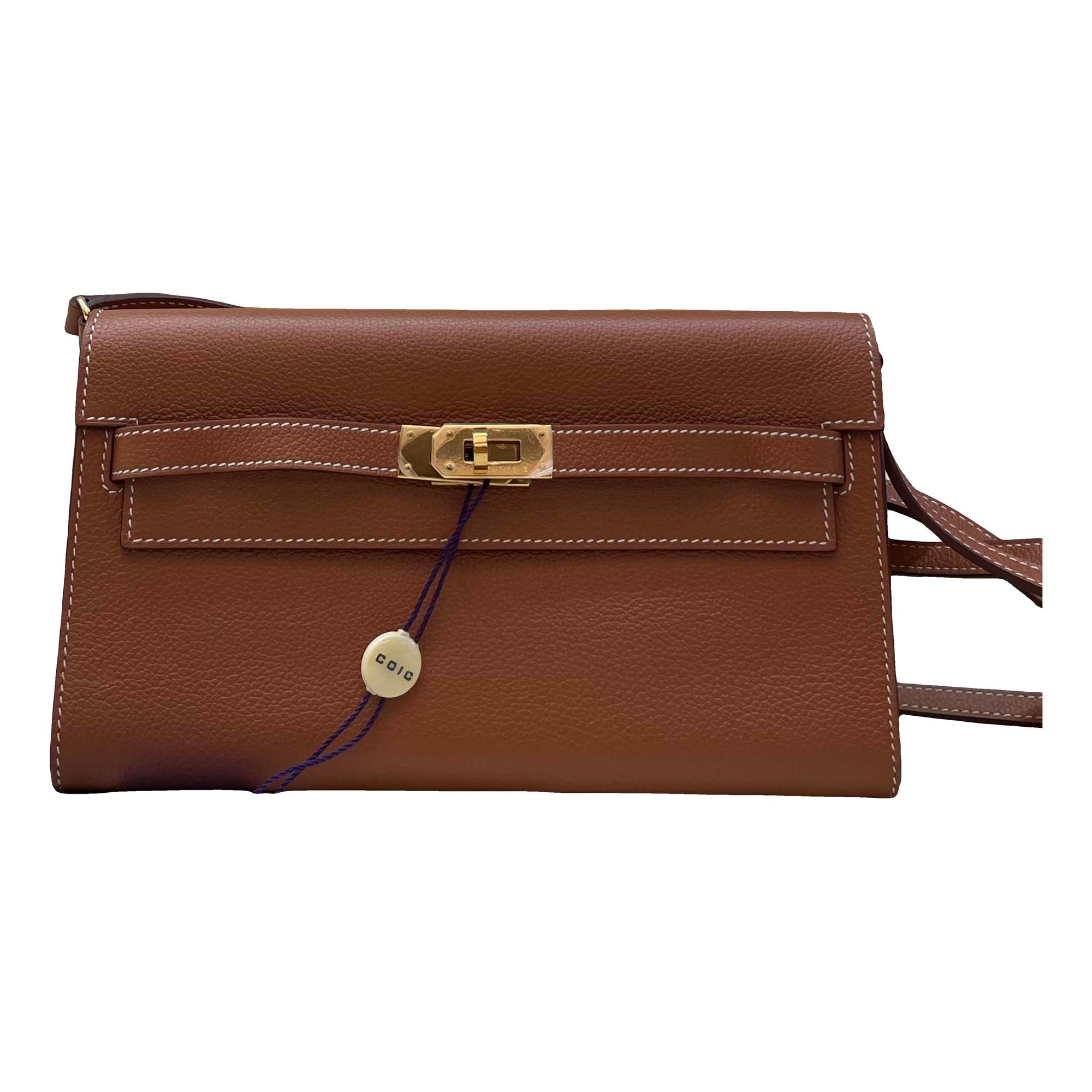 Hermes Kelly Handbag Gold Togo Leather